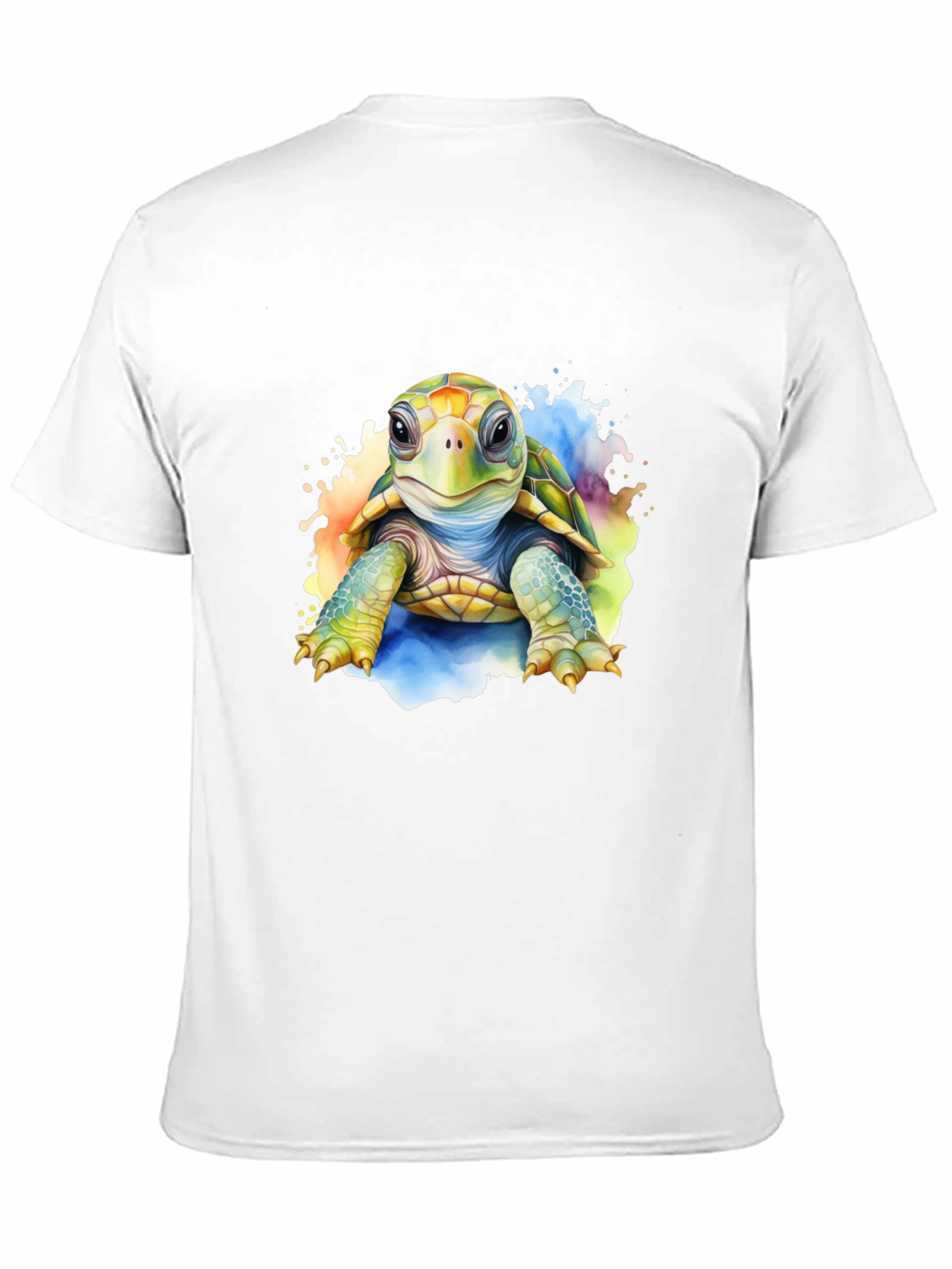 Turtle Graphic Tee - Artistic Sea Turtle Shirt