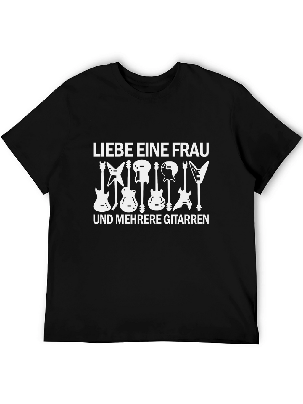 Guitar Lover T-Shirt - Liebe Eine Frau