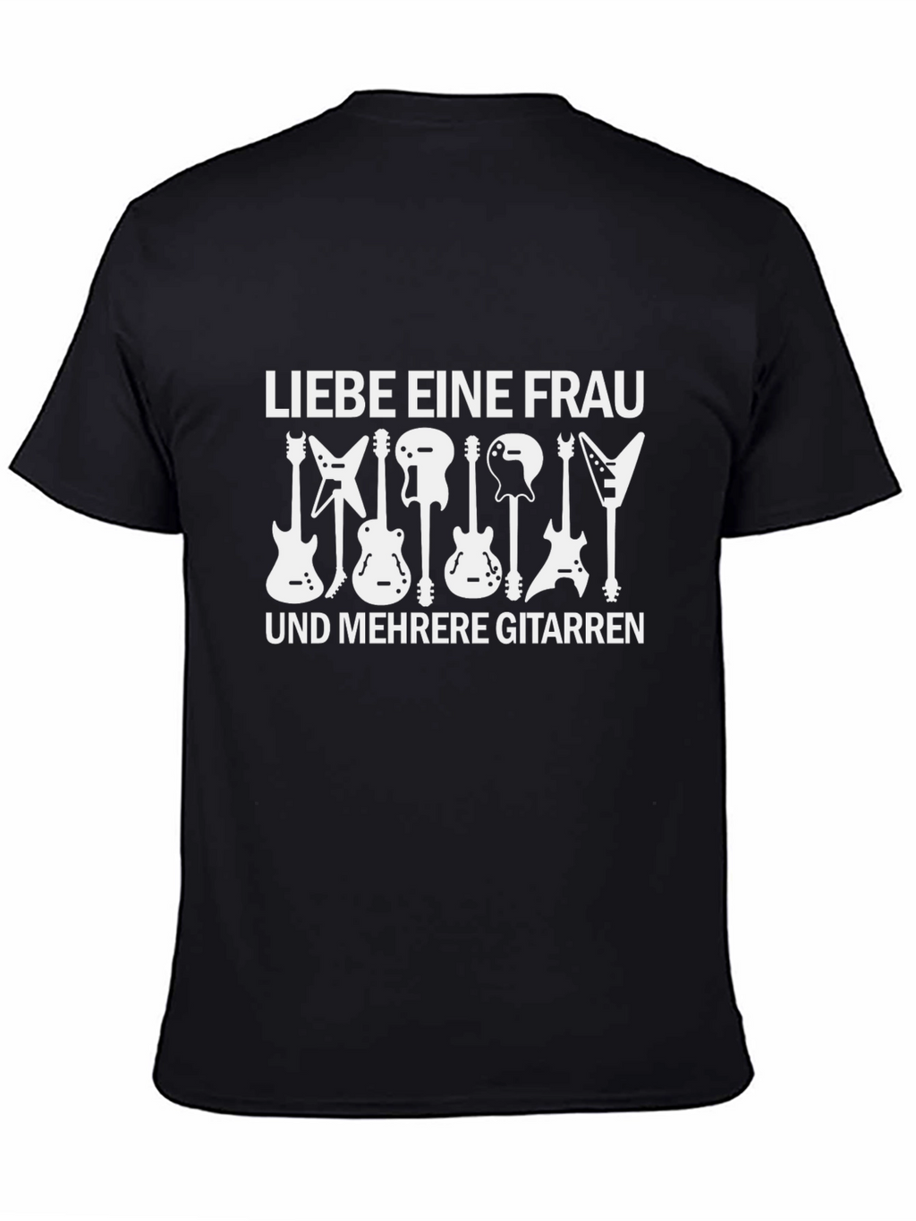 Guitar Lover T-Shirt - Liebe Eine Frau