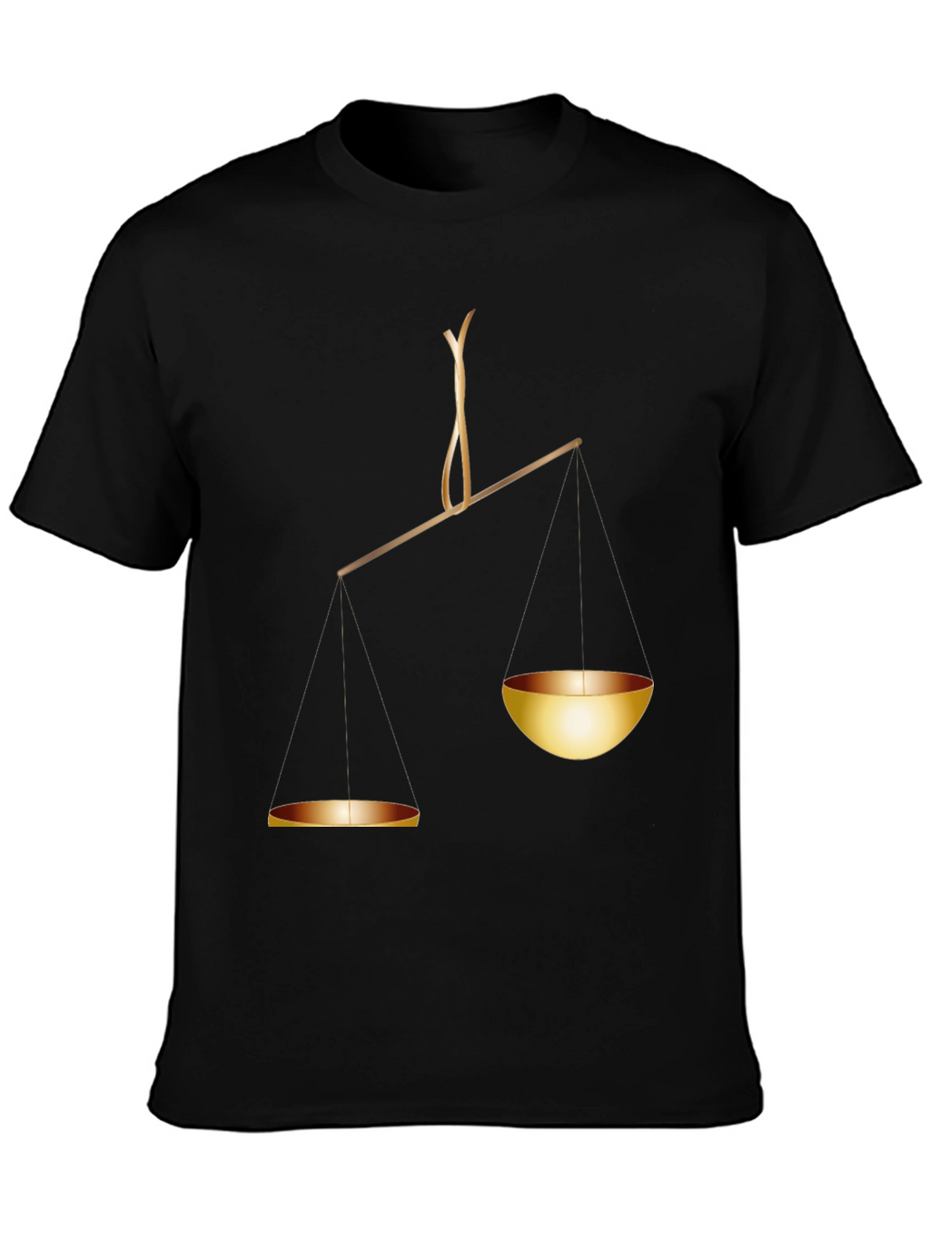Scales of Justice Graphic Tee - Balance & Fairness
