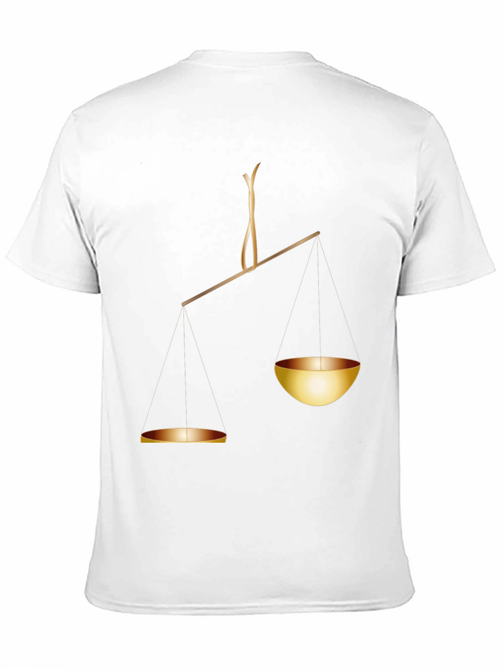 Scales of Justice Graphic Tee - Balance & Fairness