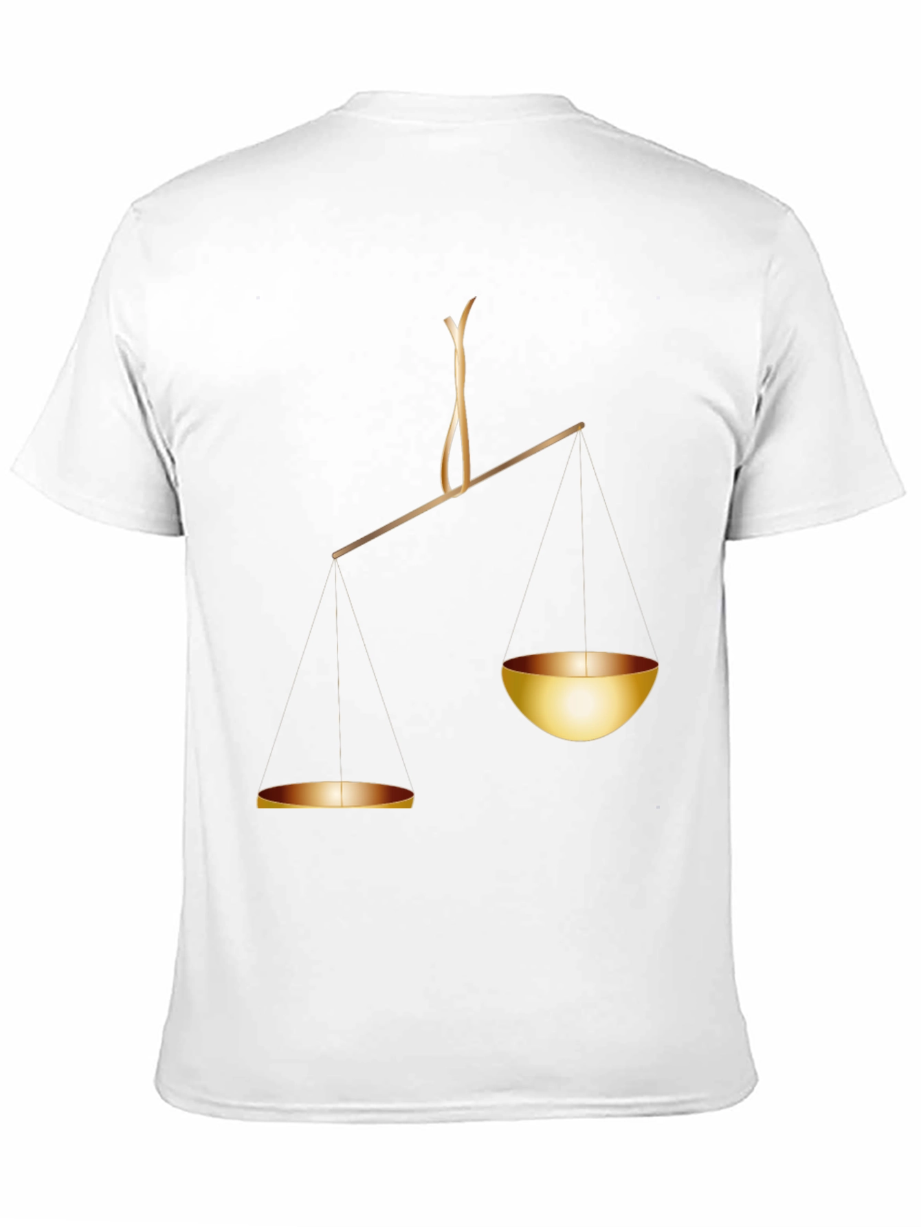 Scales of Justice Graphic Tee - Balance & Fairness