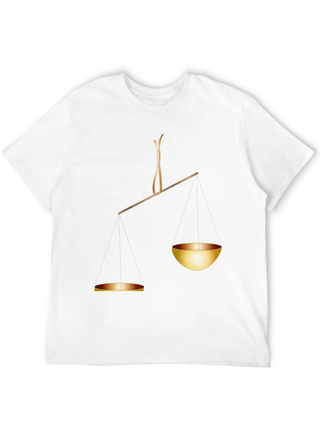 Scales of Justice Graphic Tee - Balance & Fairness