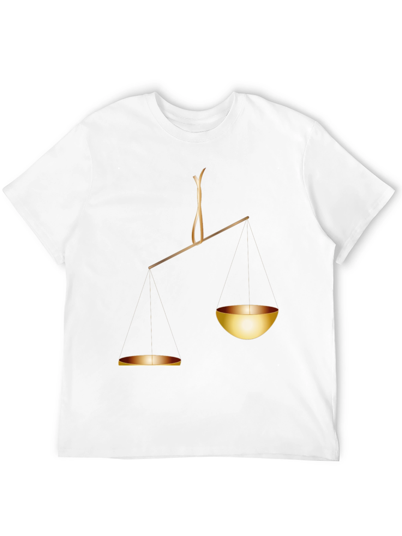 Scales of Justice Graphic Tee - Balance & Fairness