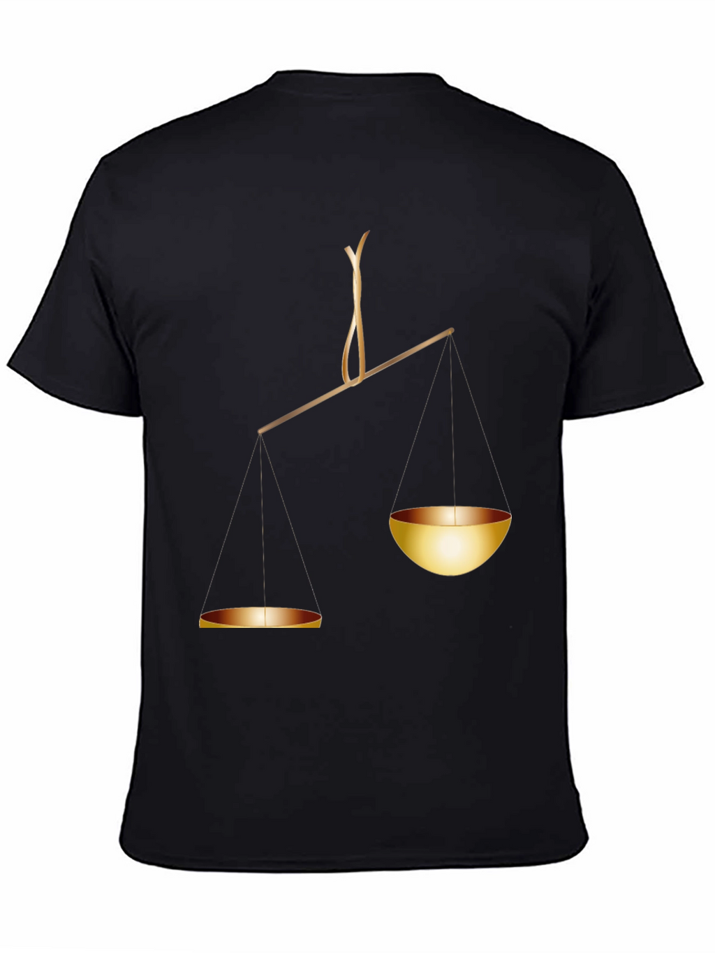 Scales of Justice Graphic Tee - Balance & Fairness