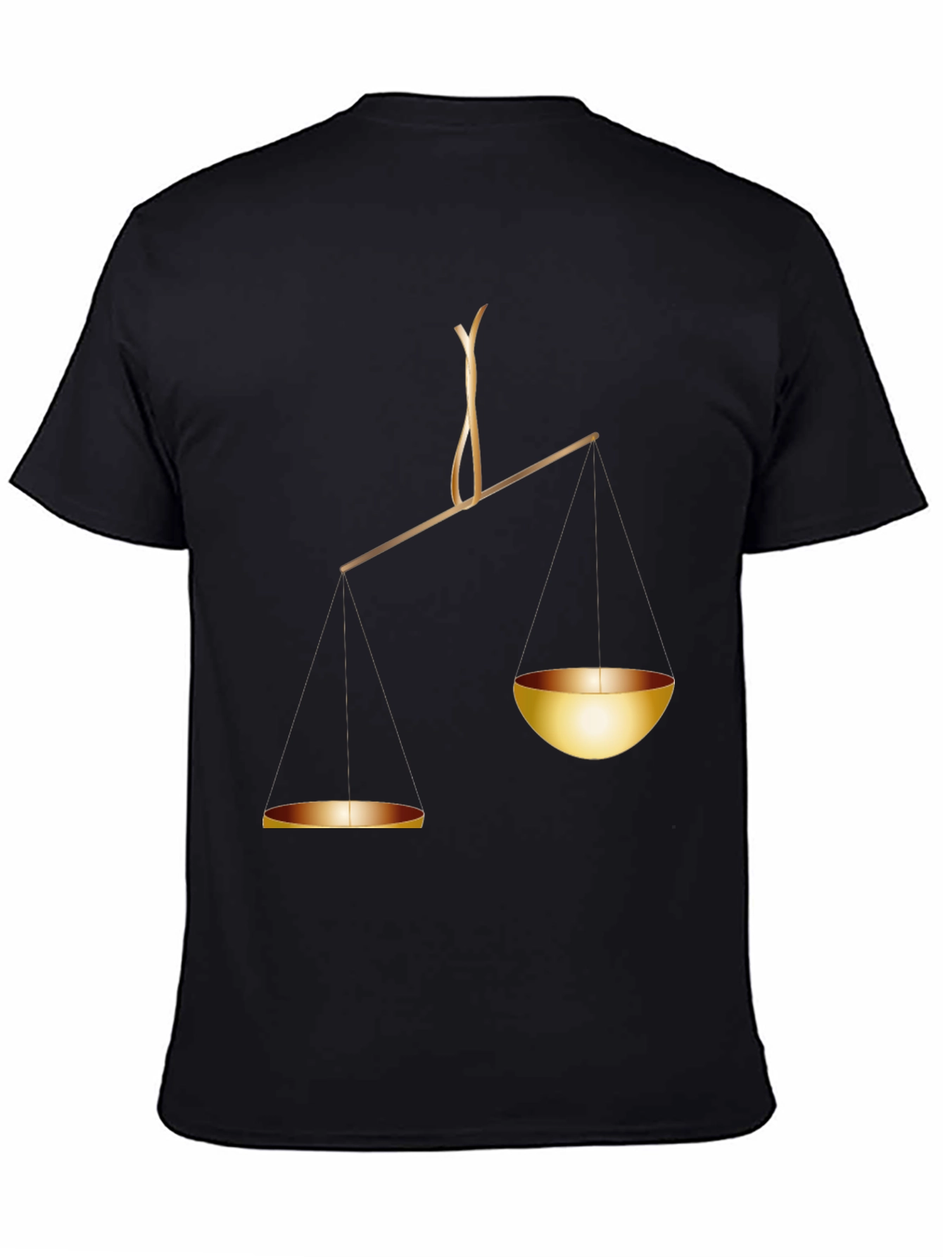 Scales of Justice Graphic Tee - Balance & Fairness