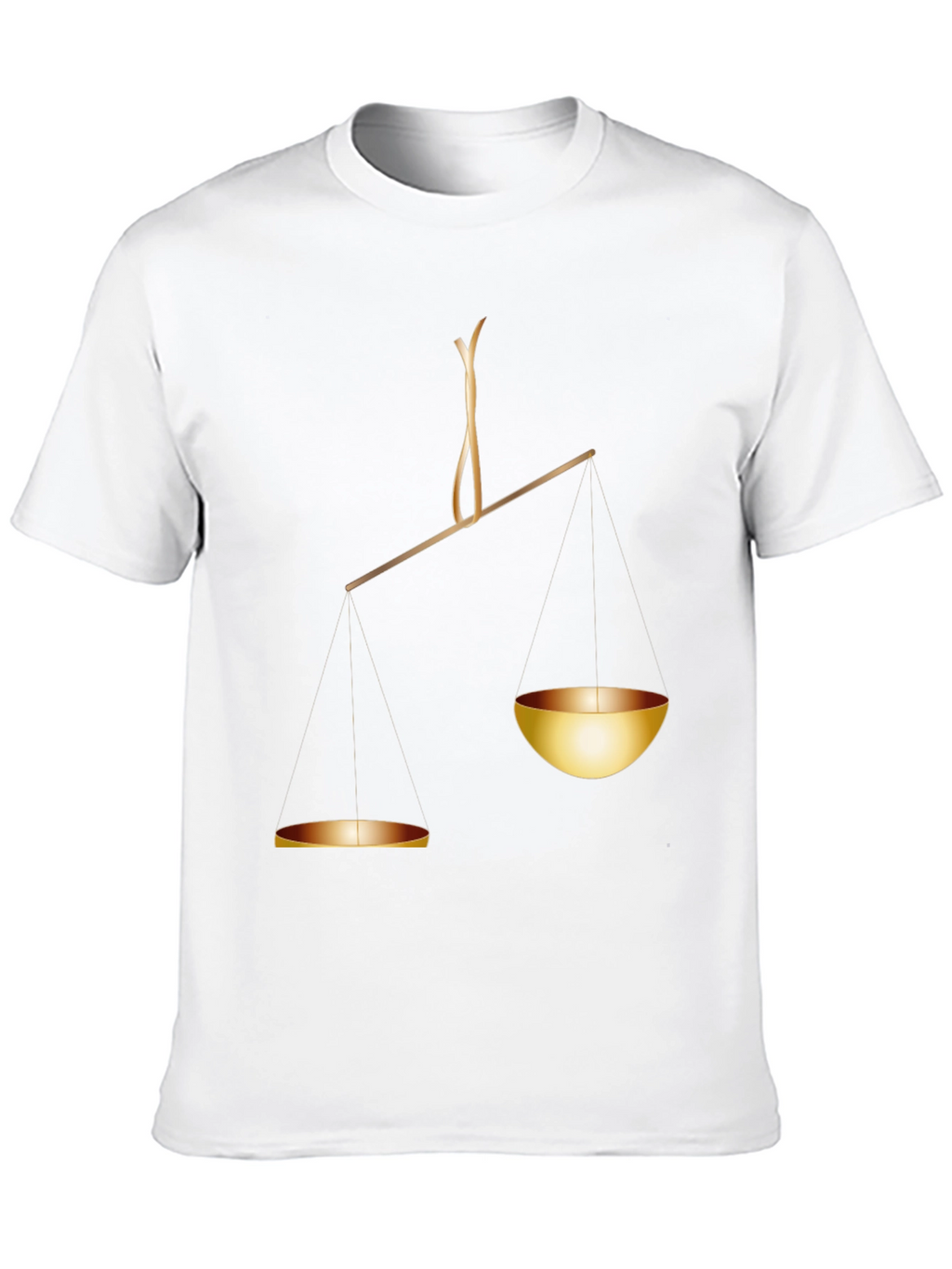 Scales of Justice Graphic Tee - Balance & Fairness