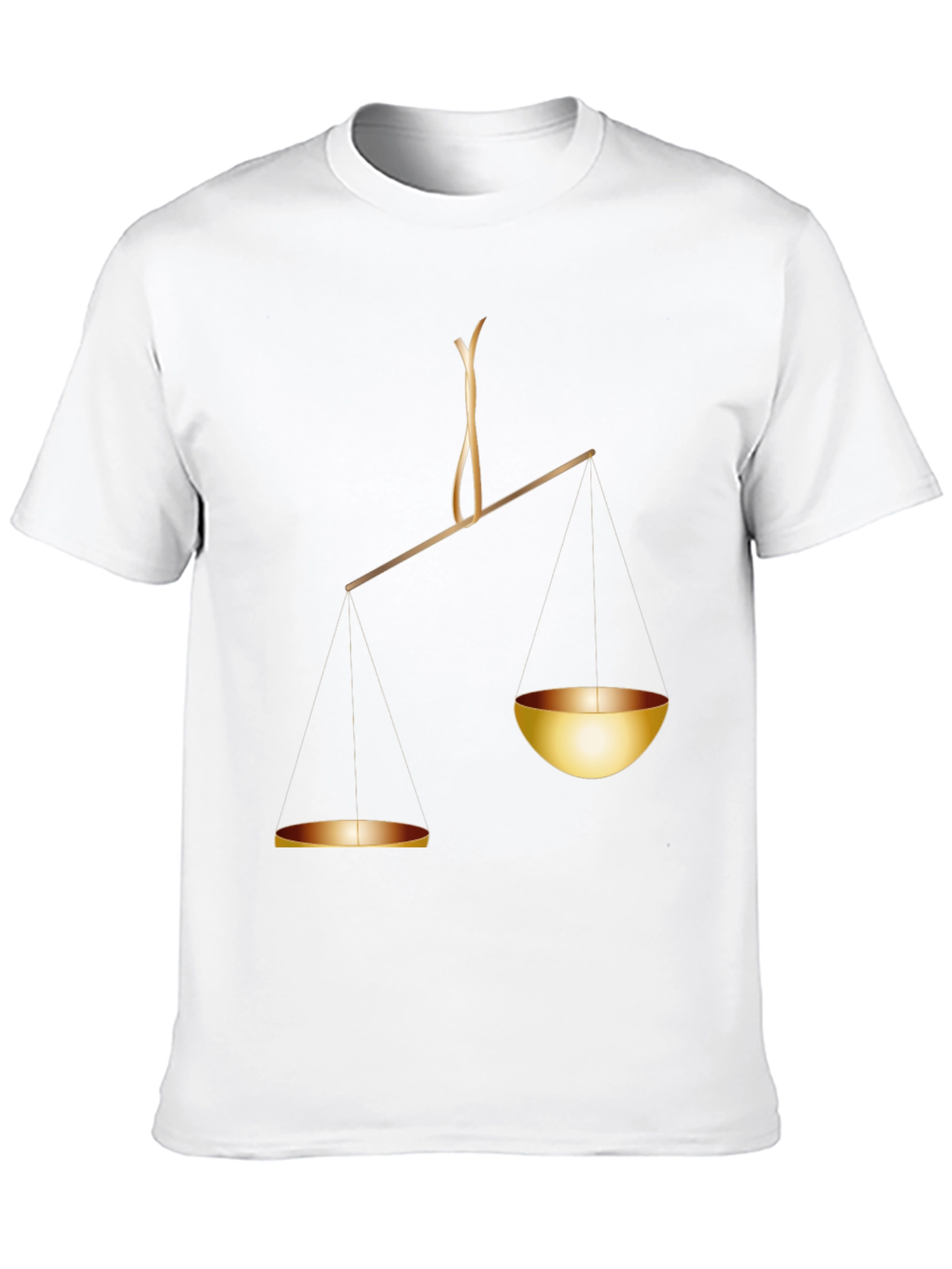 Scales of Justice Graphic Tee - Balance & Fairness