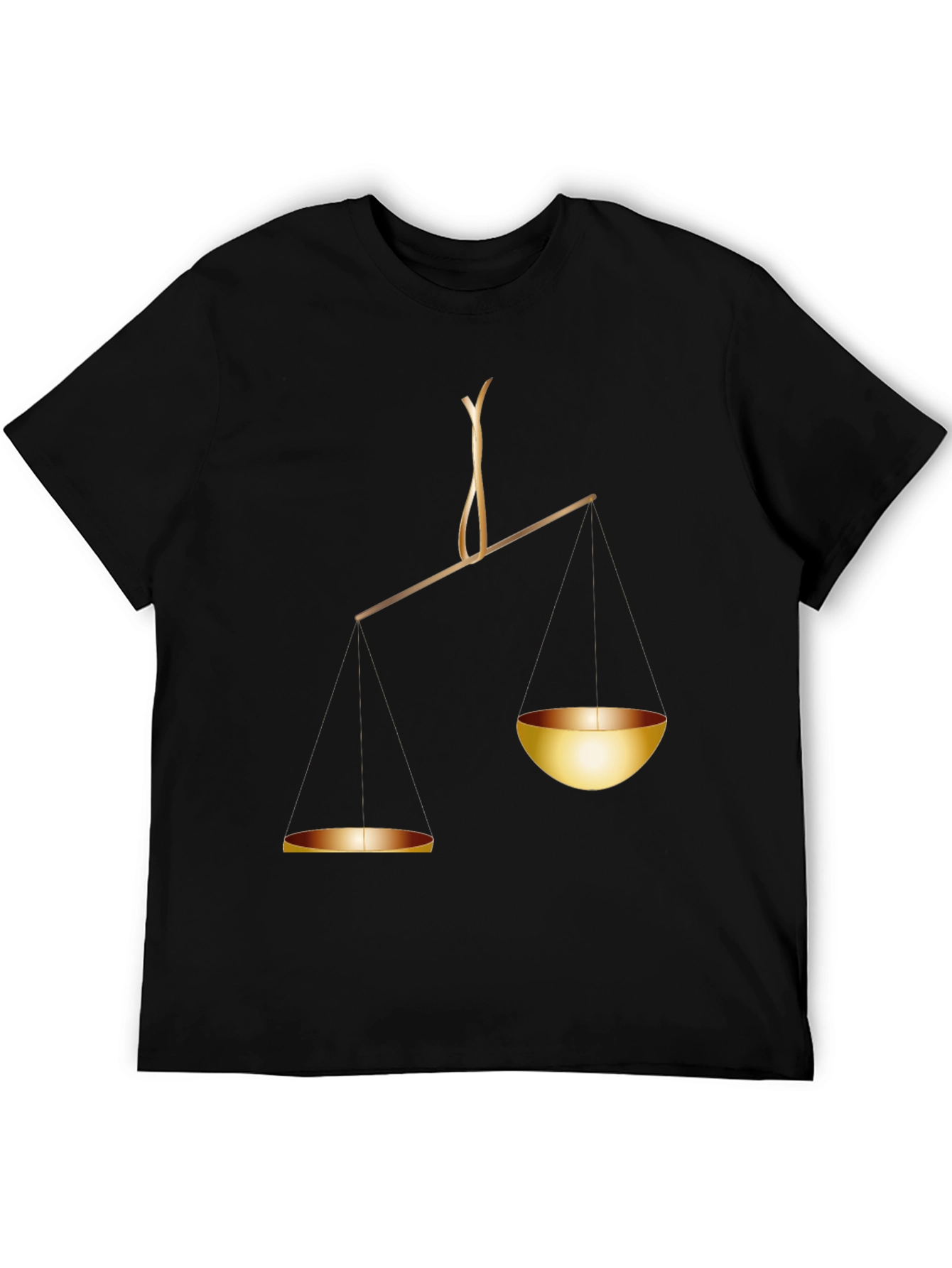 Scales of Justice Graphic Tee - Balance & Fairness