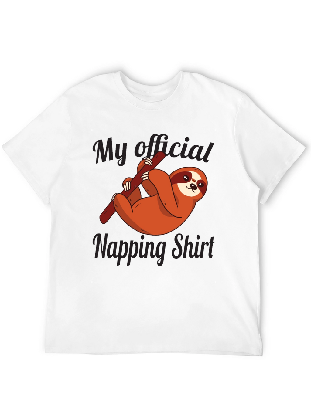Funny Sloth Napping Shirt