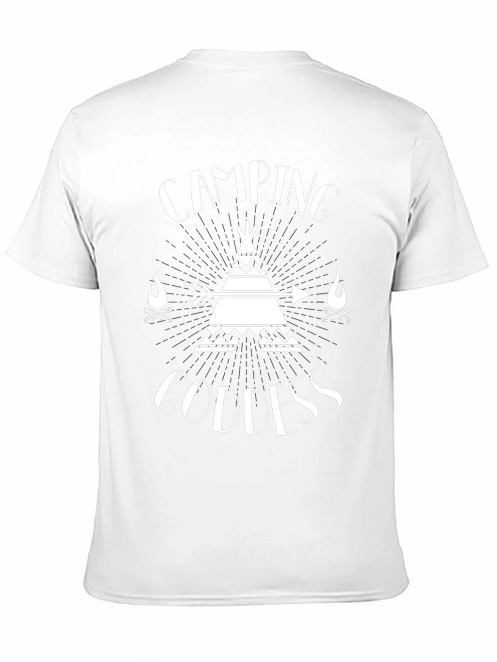 Camping Goddess Graphic T-Shirt