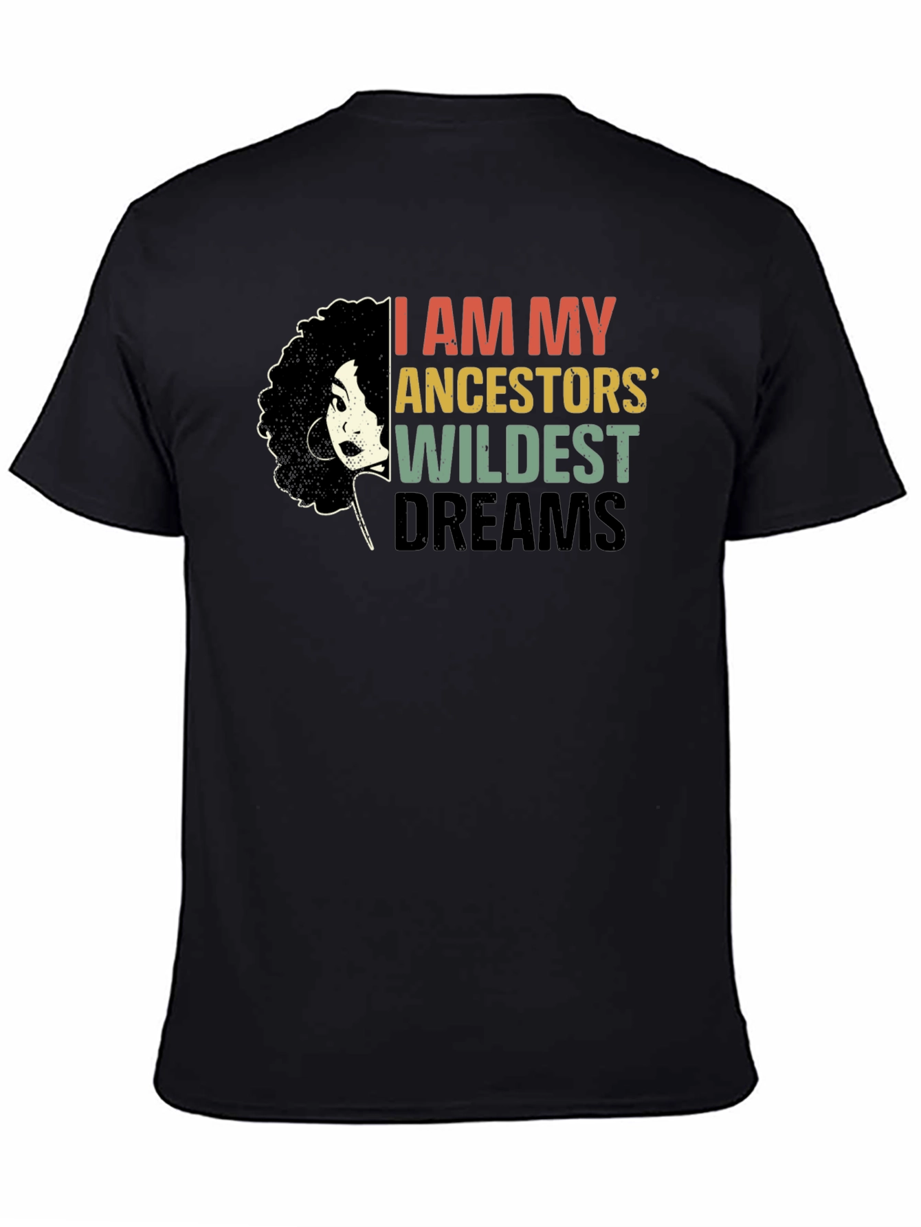 Ancestors Wildest Dreams Black Graphic Tee