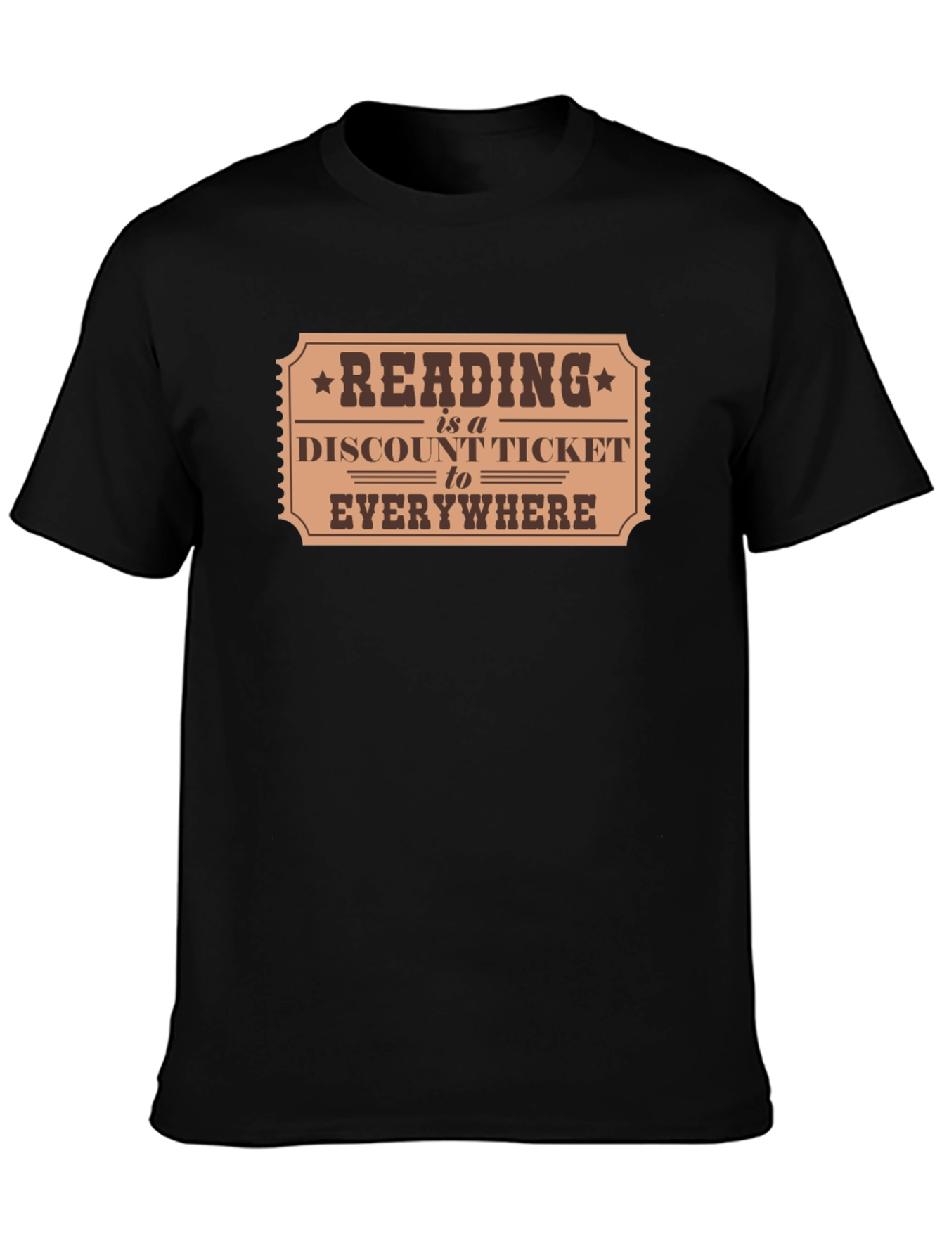 Reading is a Discount Ticket T-Shirt