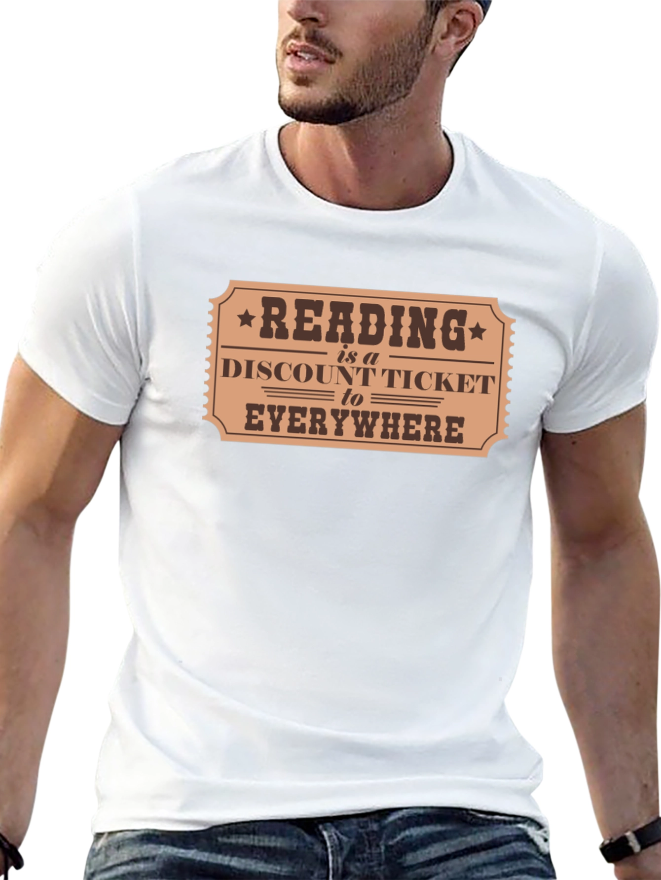 Reading is a Discount Ticket T-Shirt