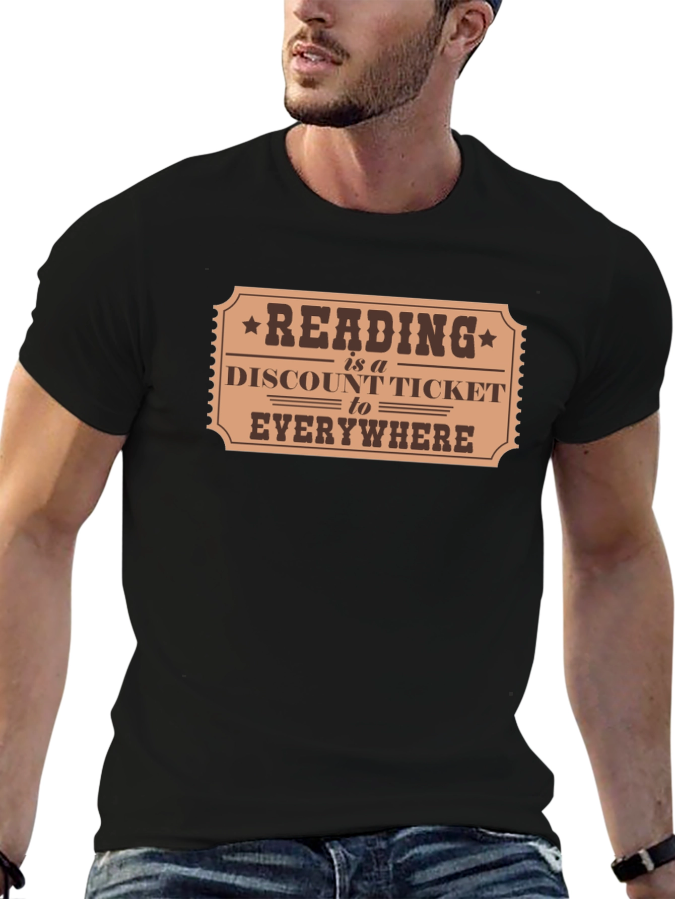 Reading is a Discount Ticket T-Shirt