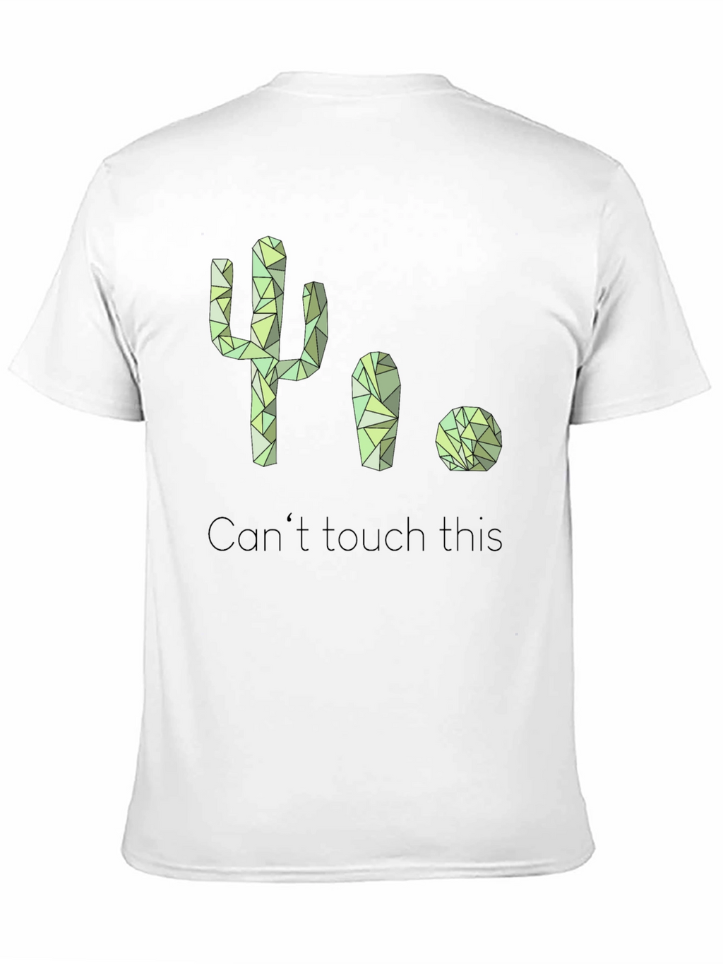Cactus Geometric Design T-Shirt