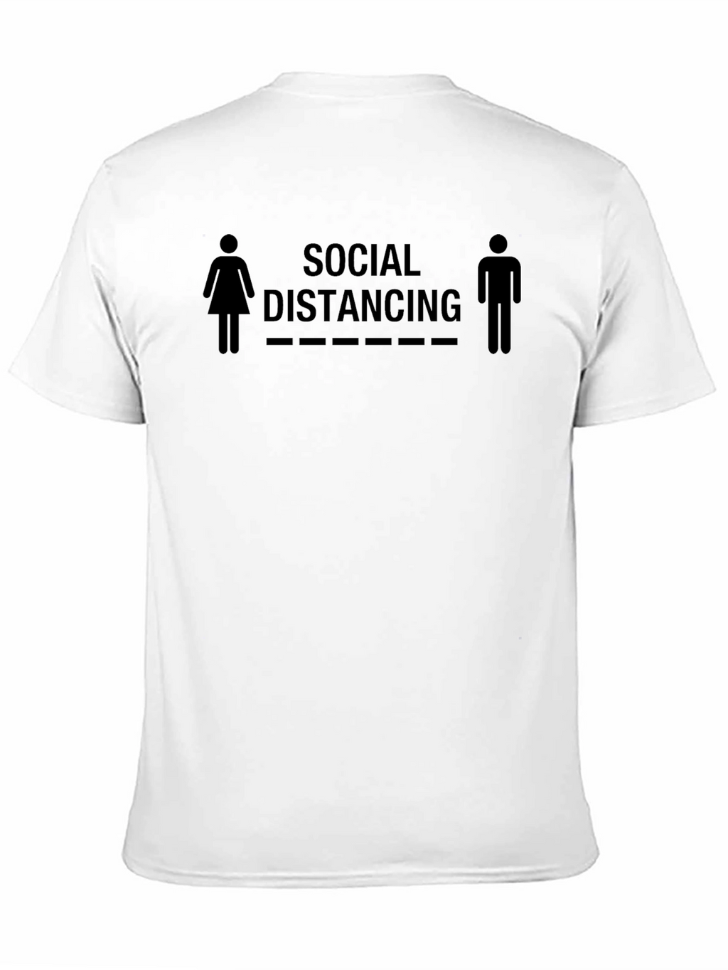 Social Distancing Graphic T-Shirt