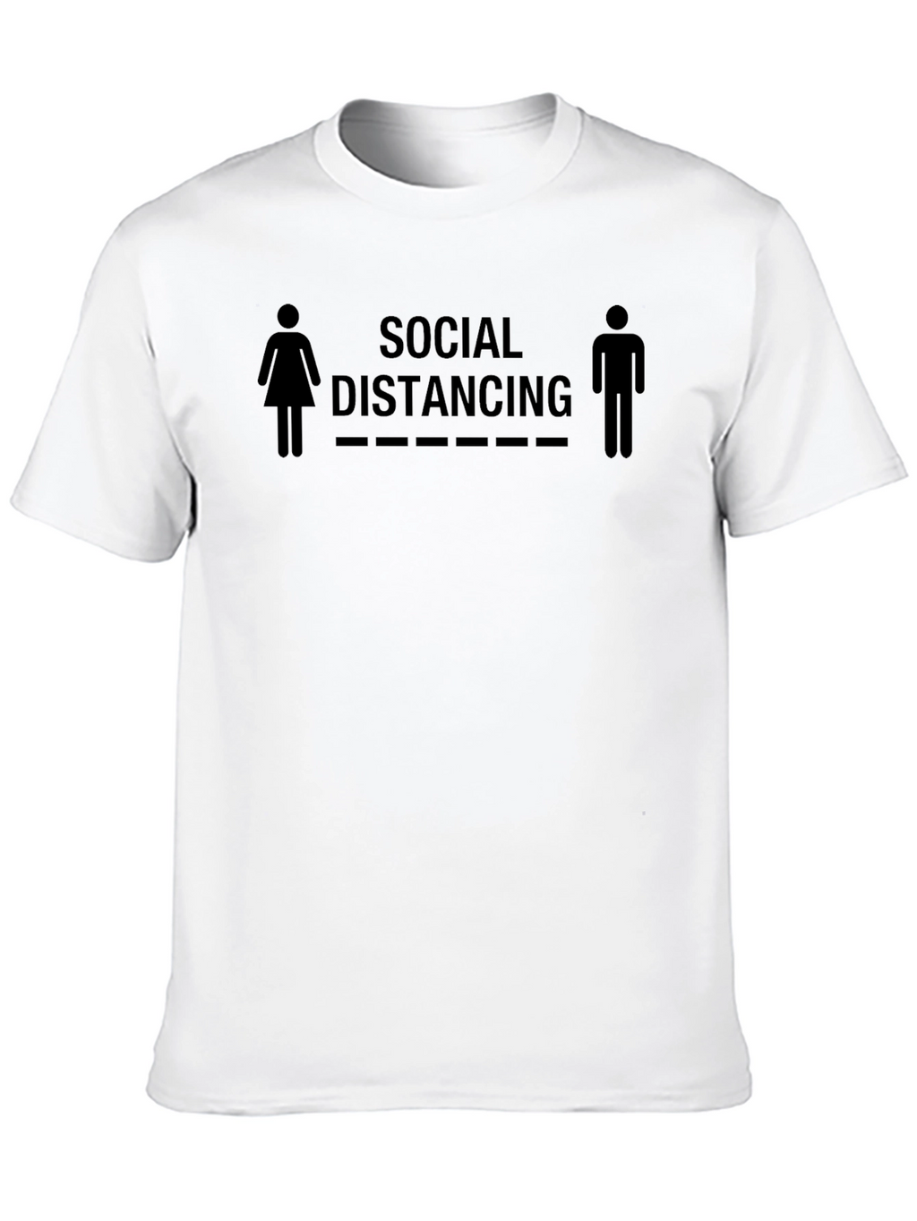 Social Distancing Graphic T-Shirt