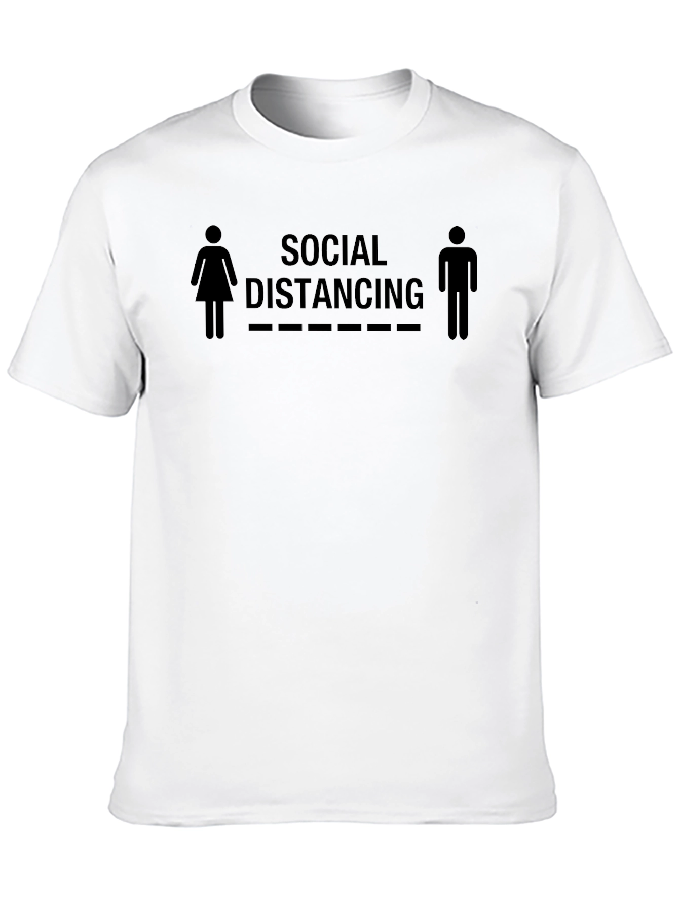 Social Distancing Graphic T-Shirt
