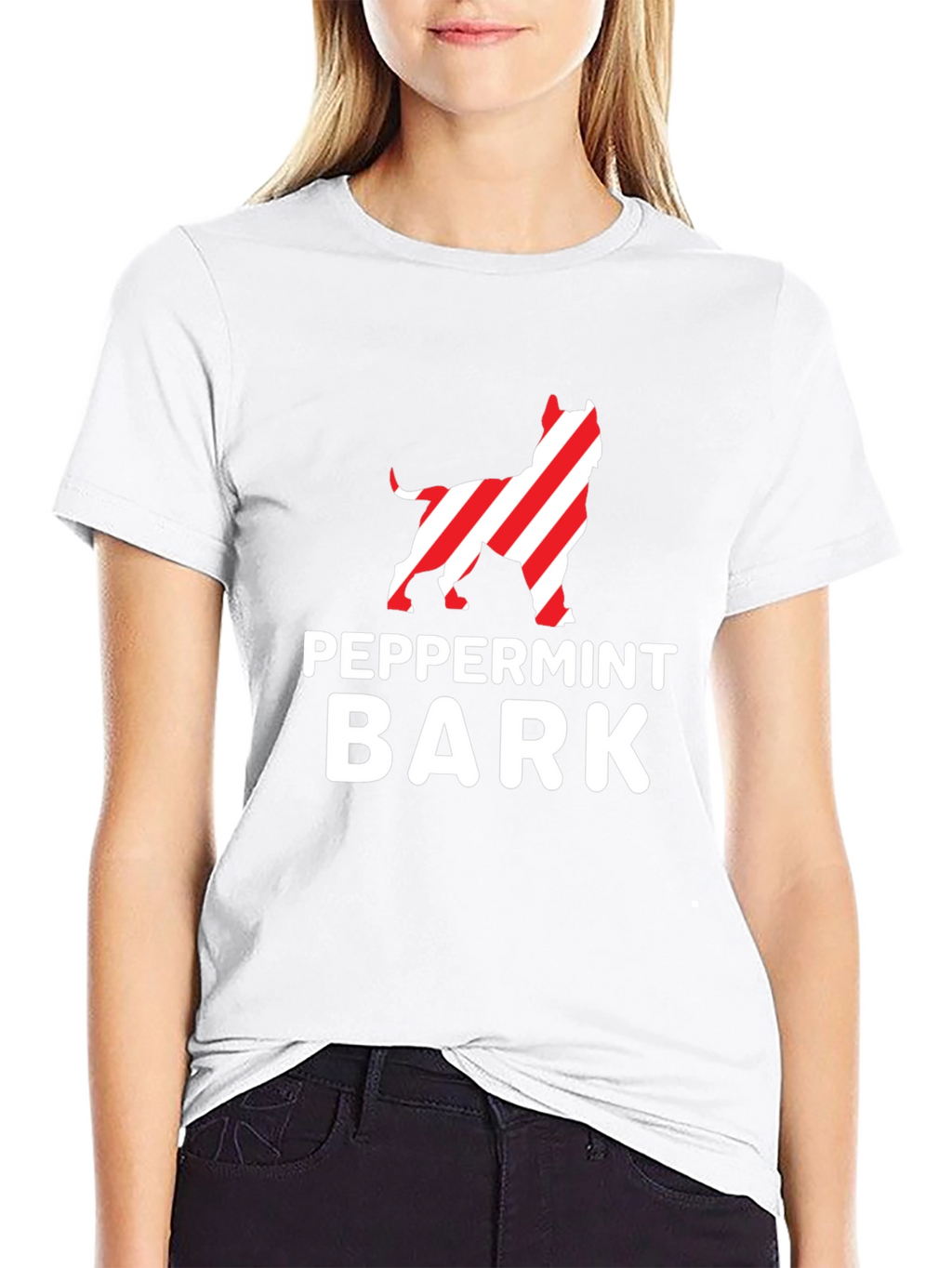Peppermint Bark Dog Graphic Tee