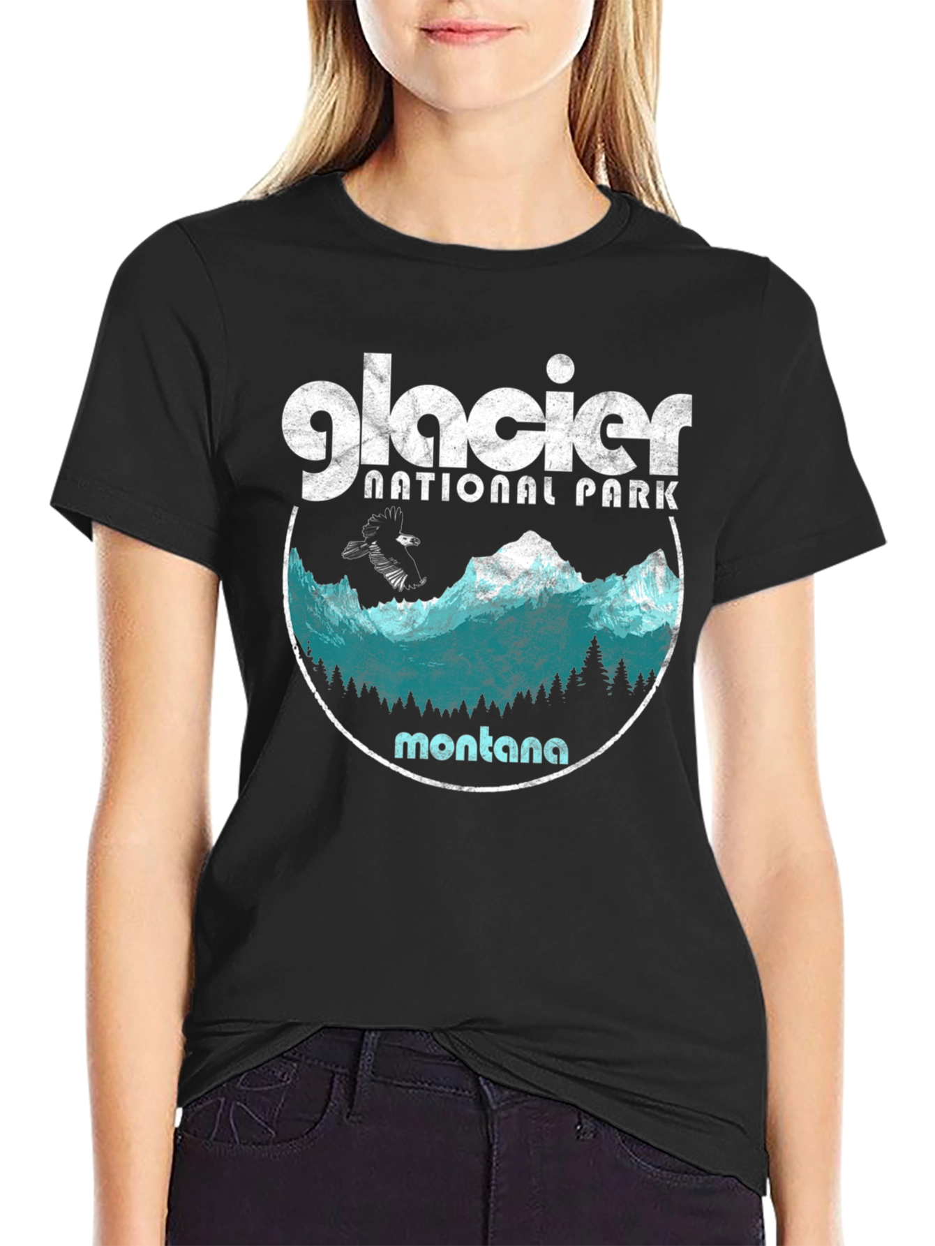 Glacier National Park Montana T-Shirt