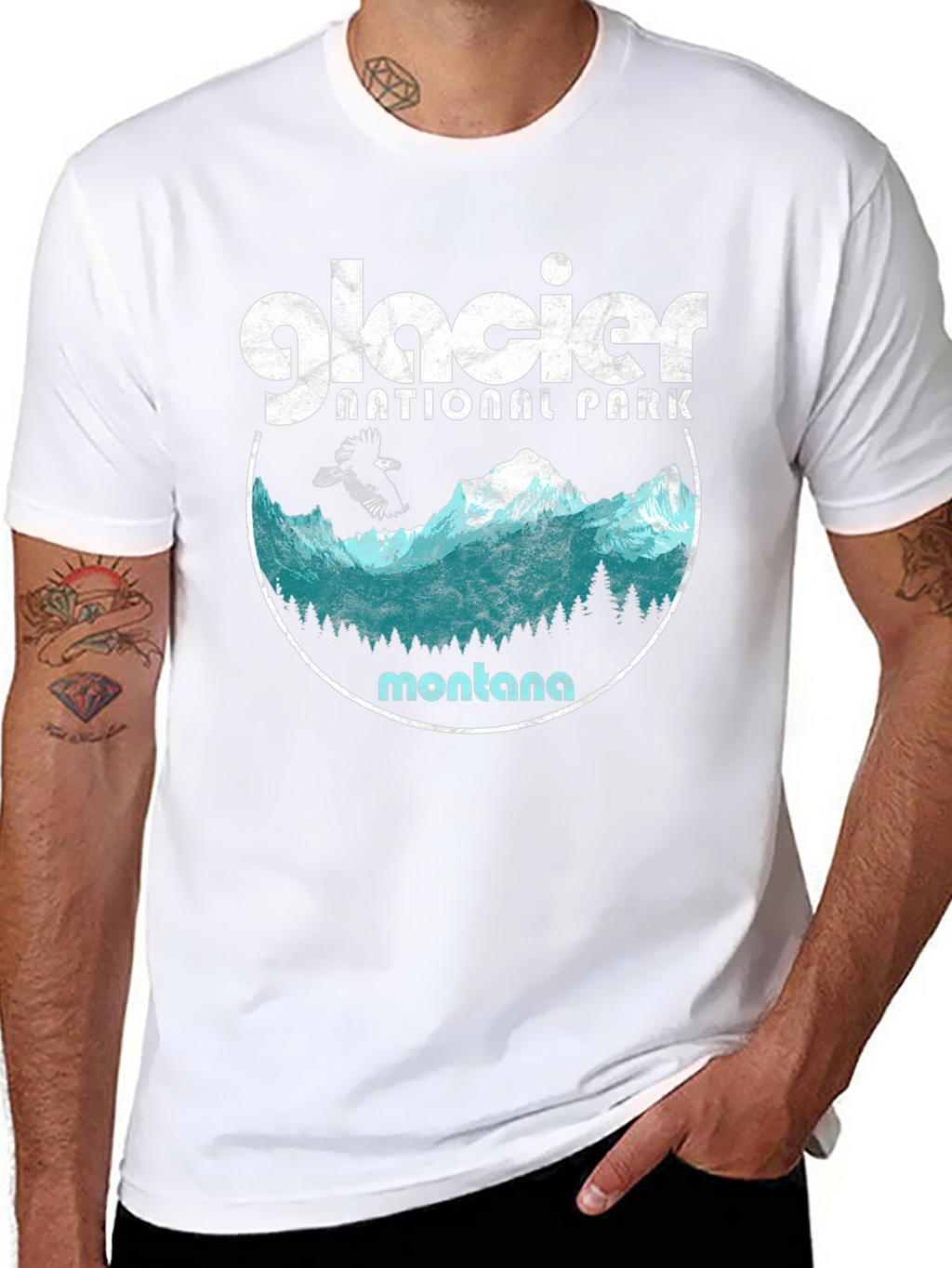 Glacier National Park Montana T-Shirt