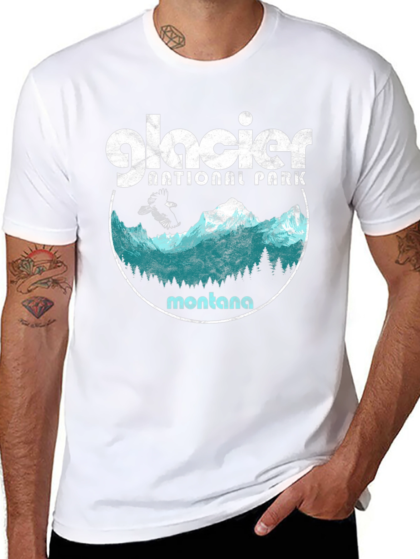 Glacier National Park Montana T-Shirt
