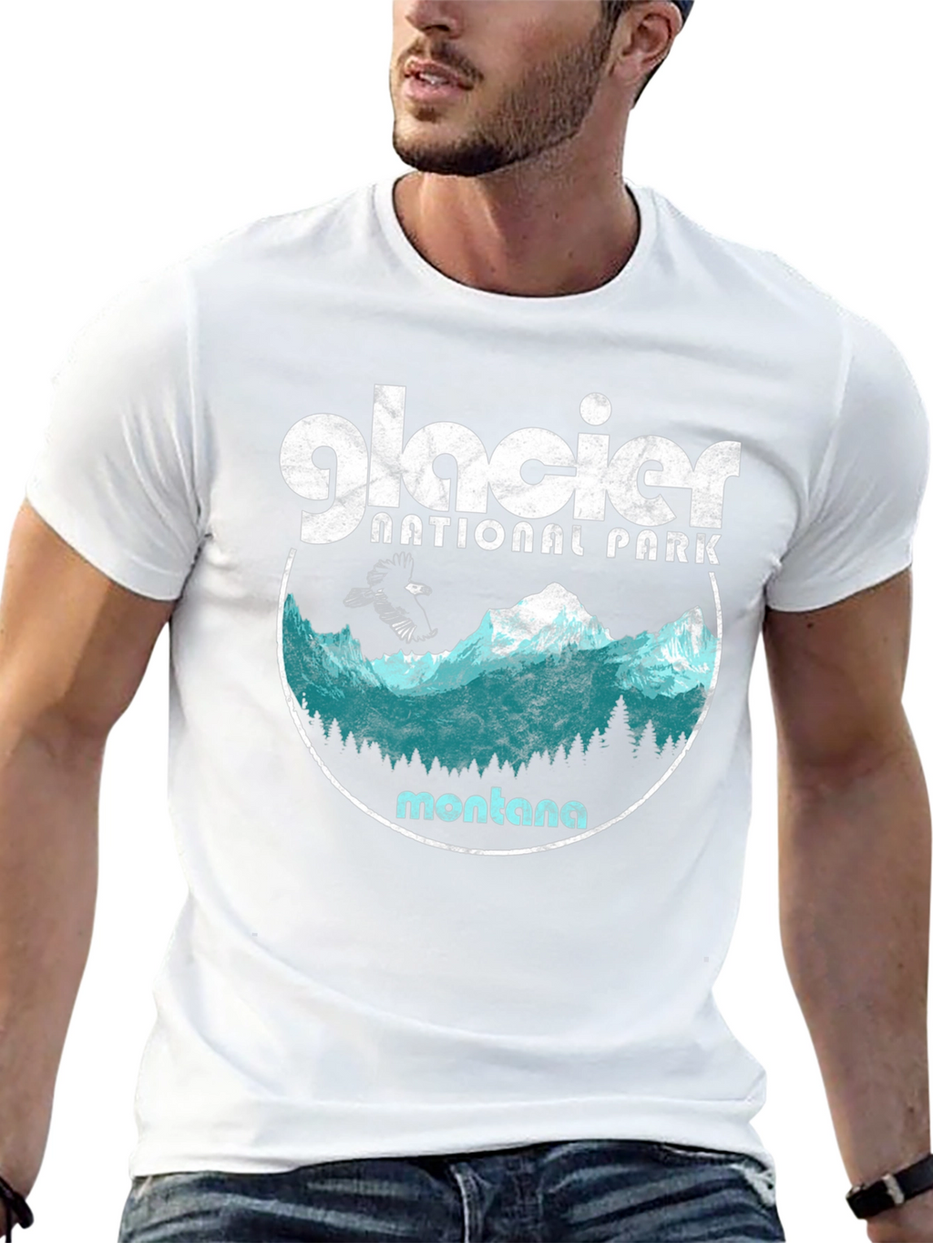Glacier National Park Montana T-Shirt