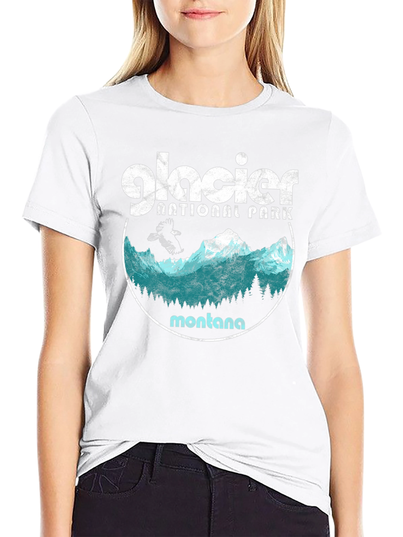 Glacier National Park Montana T-Shirt