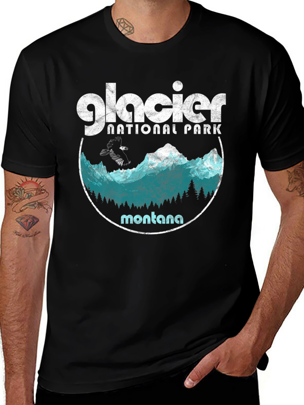 Glacier National Park Montana T-Shirt
