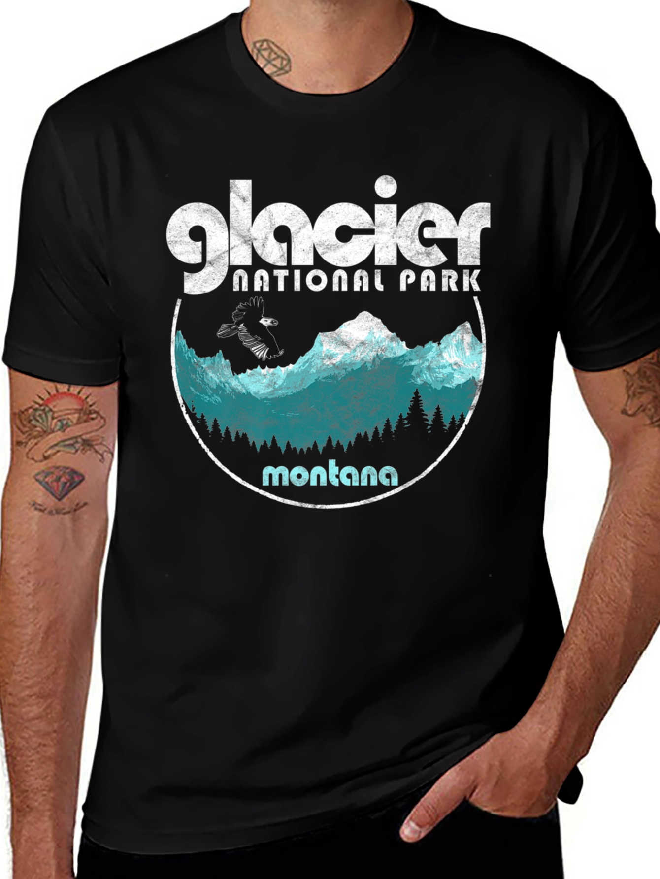 Glacier National Park Montana T-Shirt