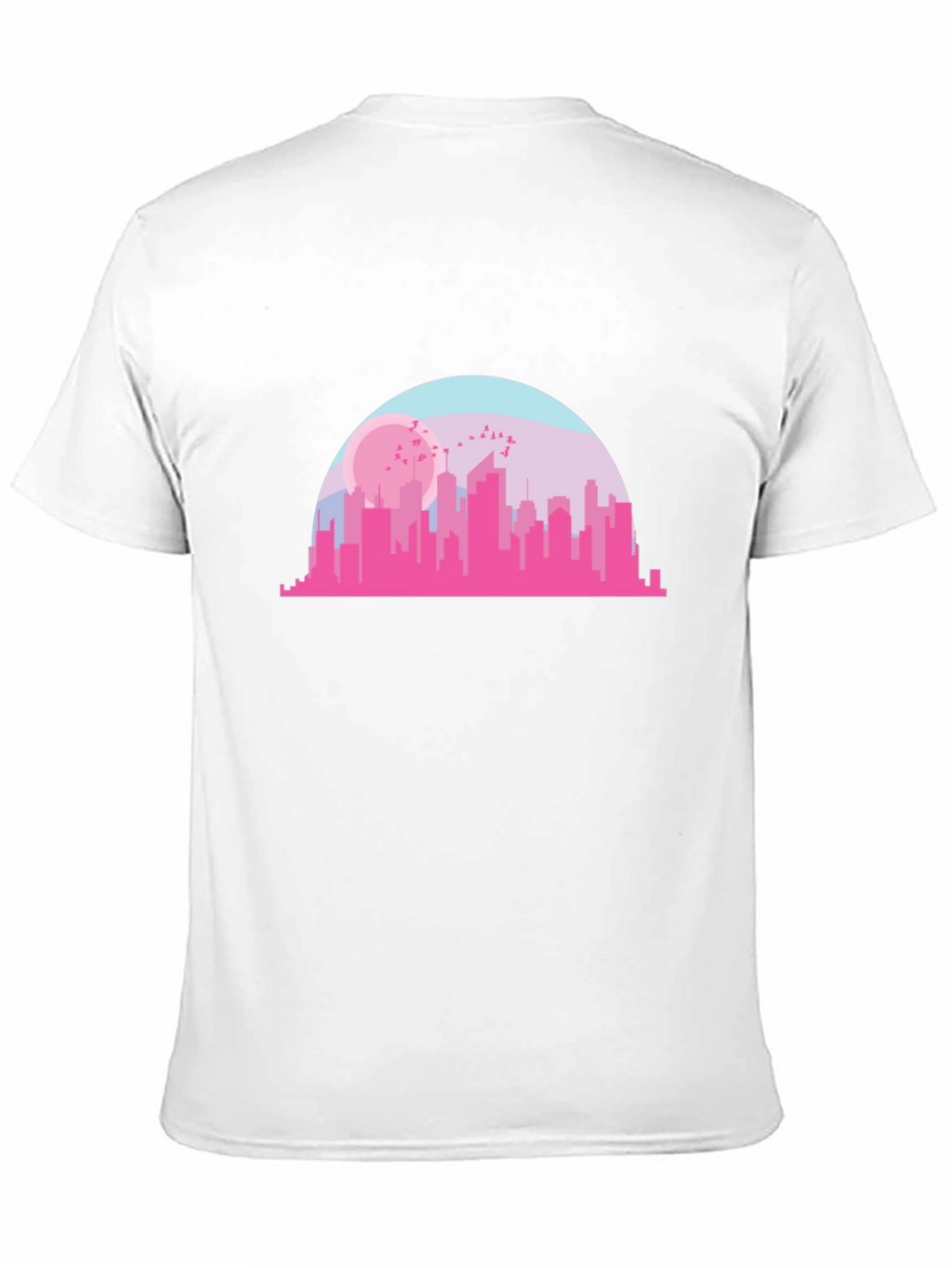 Cityscape Graphic Tee - Modern Urban Design T-Shirt