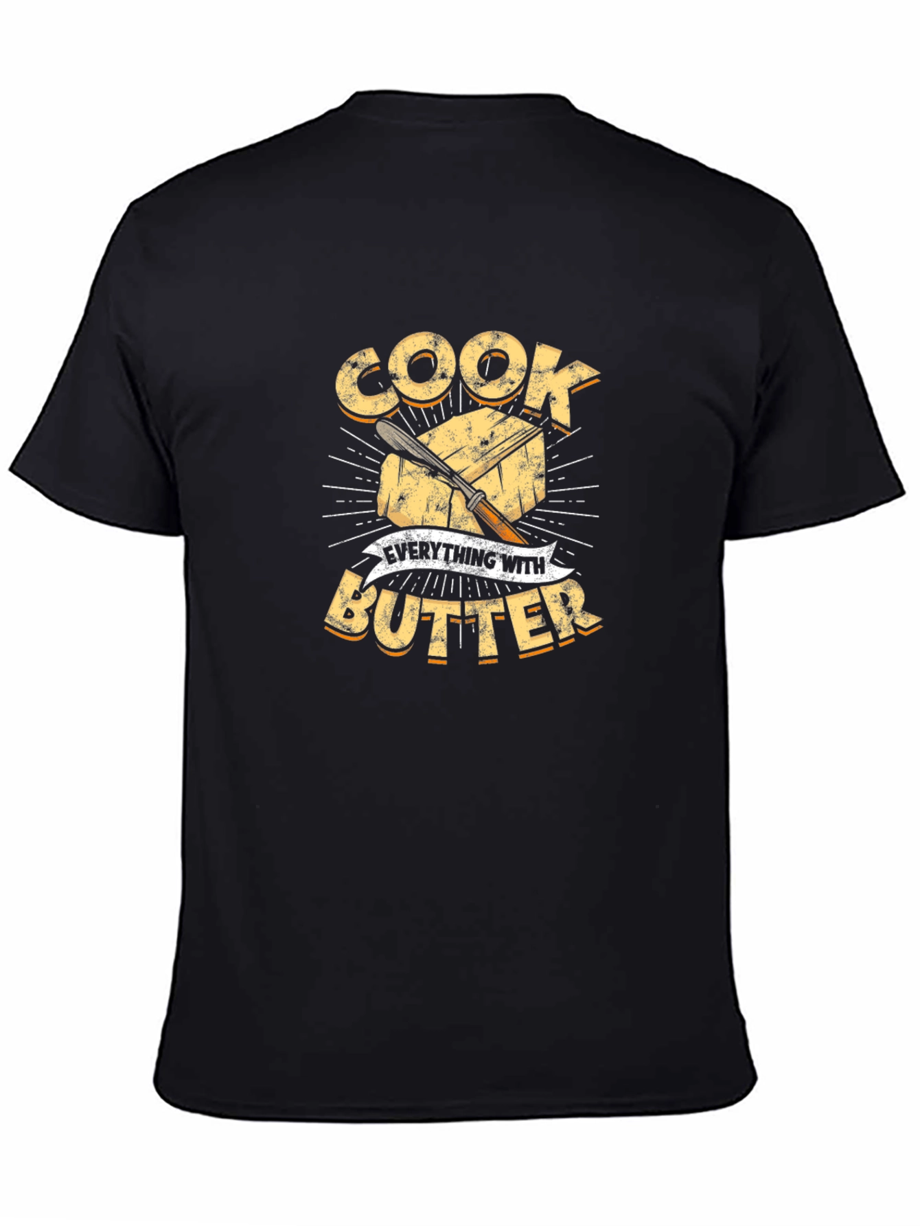 Cook Everything With Butter T-Shirt Chef Shirt