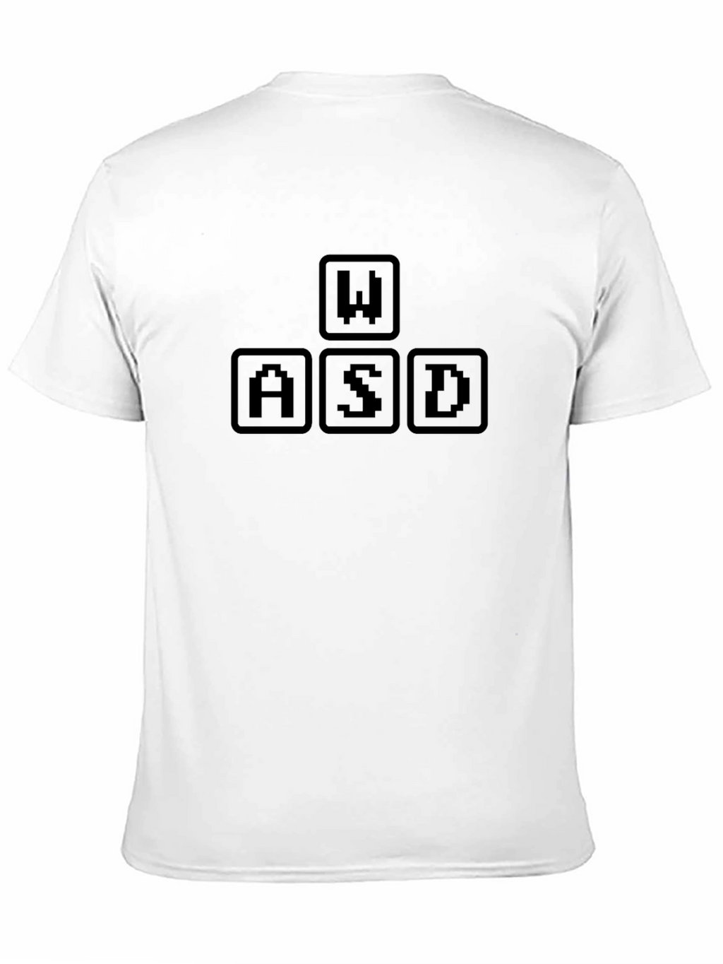 WASD Gaming Keyboard T-Shirt - Black