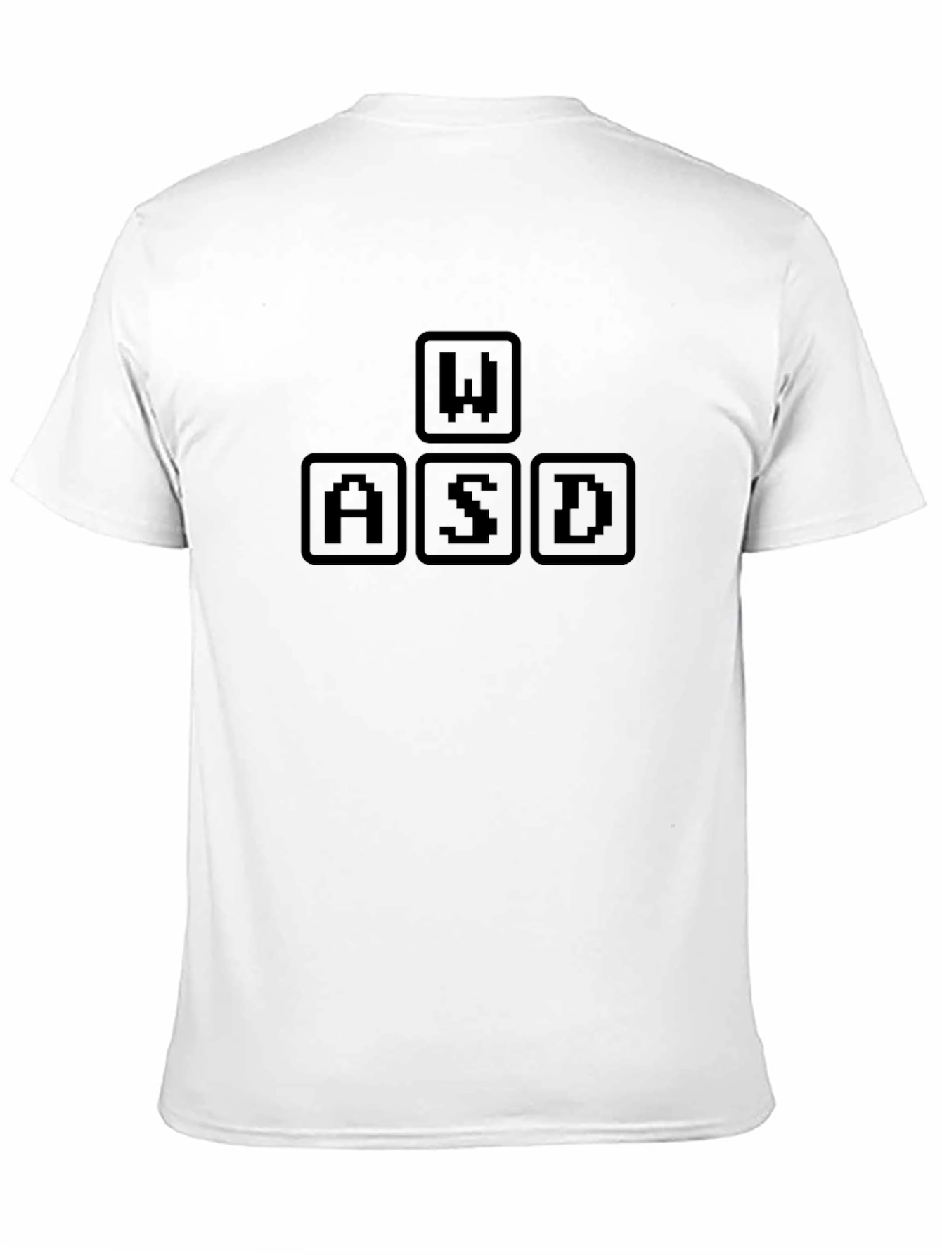 WASD Gaming Keyboard T-Shirt - Black
