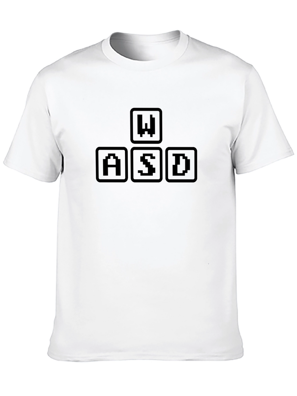WASD Gaming Keyboard T-Shirt - Black