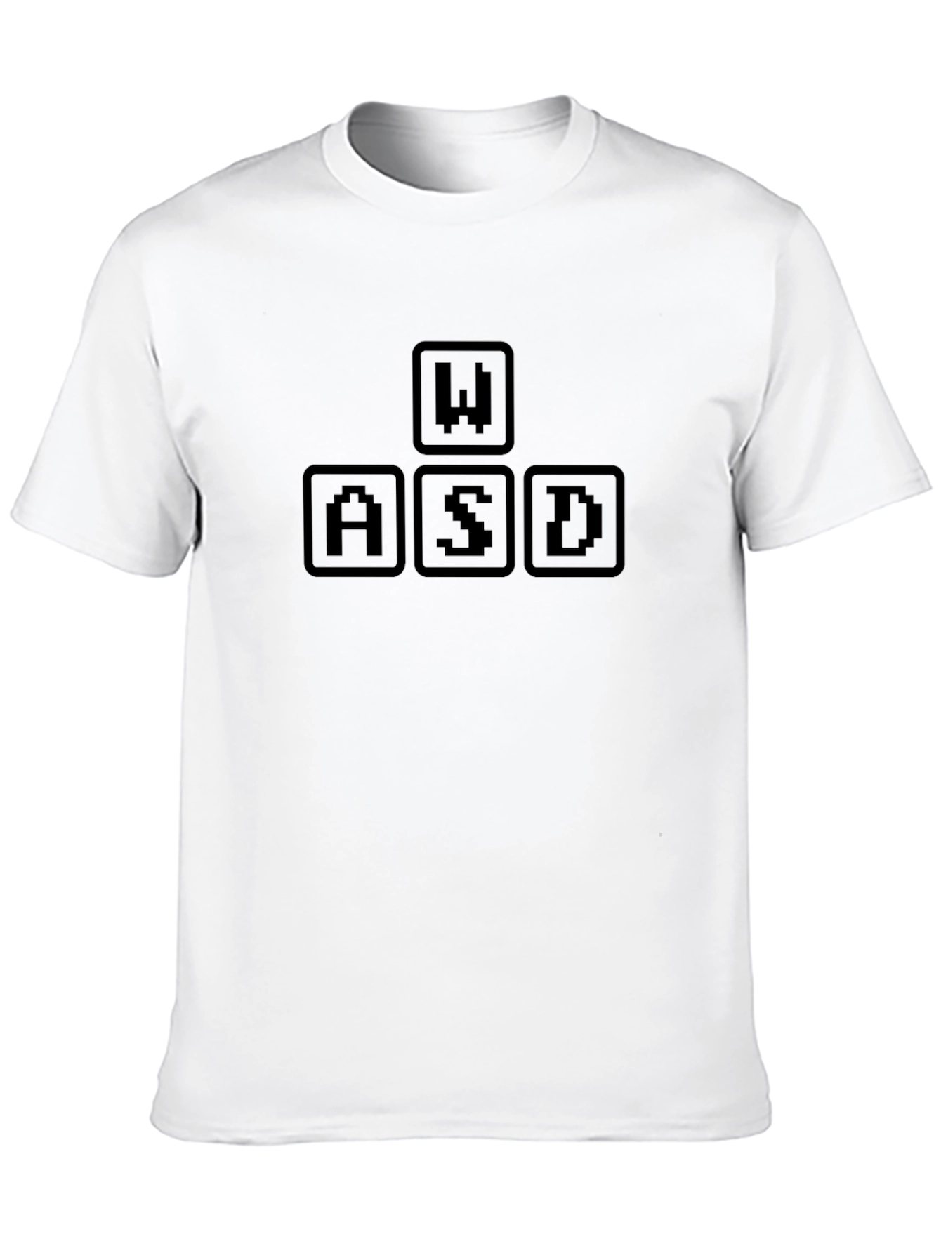 WASD Gaming Keyboard T-Shirt - Black