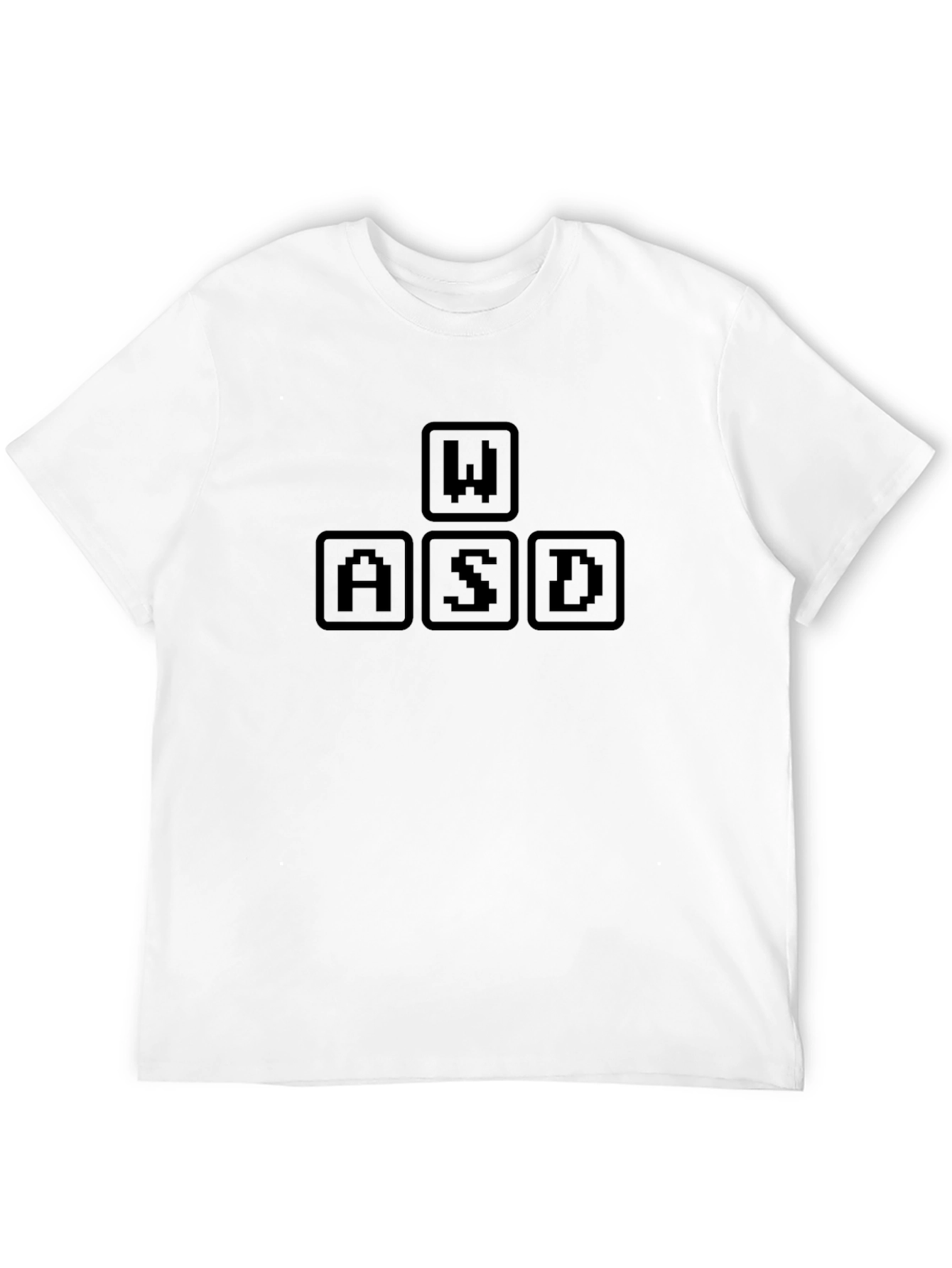 WASD Gaming Keyboard T-Shirt - Black