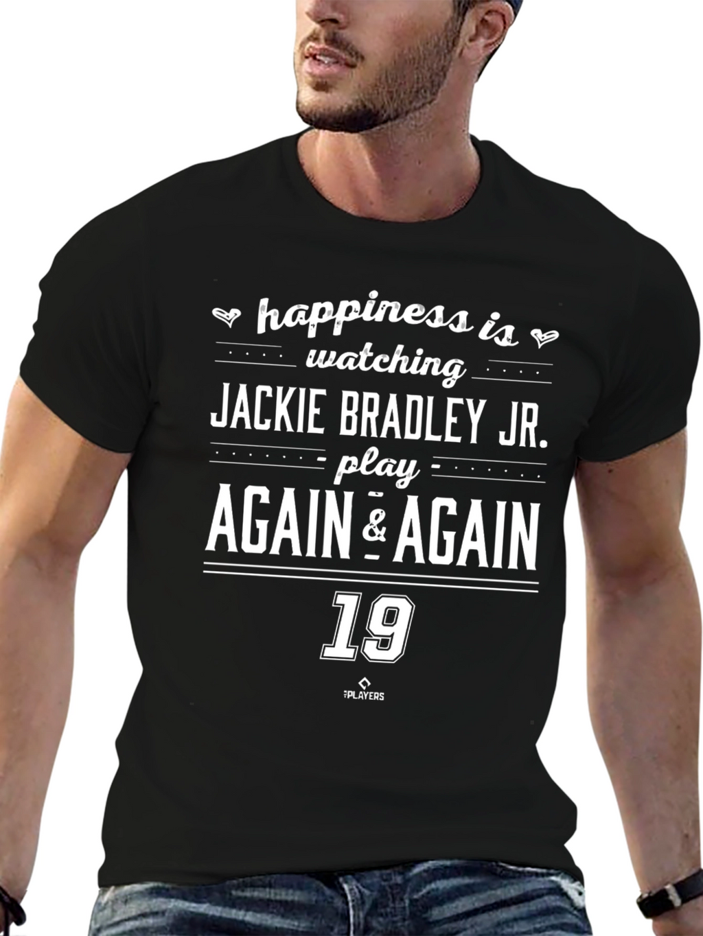 Happiness Jackie Bradley Jr. Fan T-Shirt