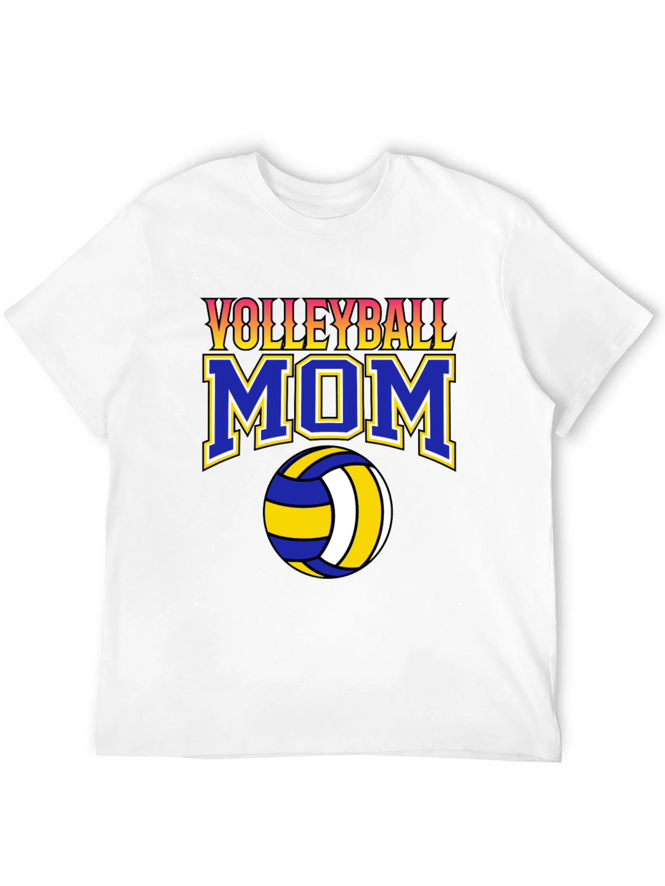 Volleyball Mom Graphic T-Shirt