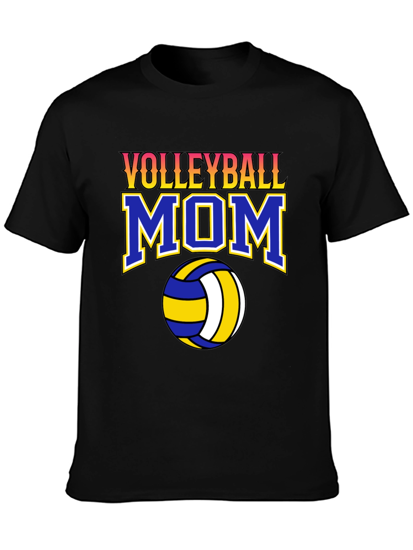 Volleyball Mom Graphic T-Shirt