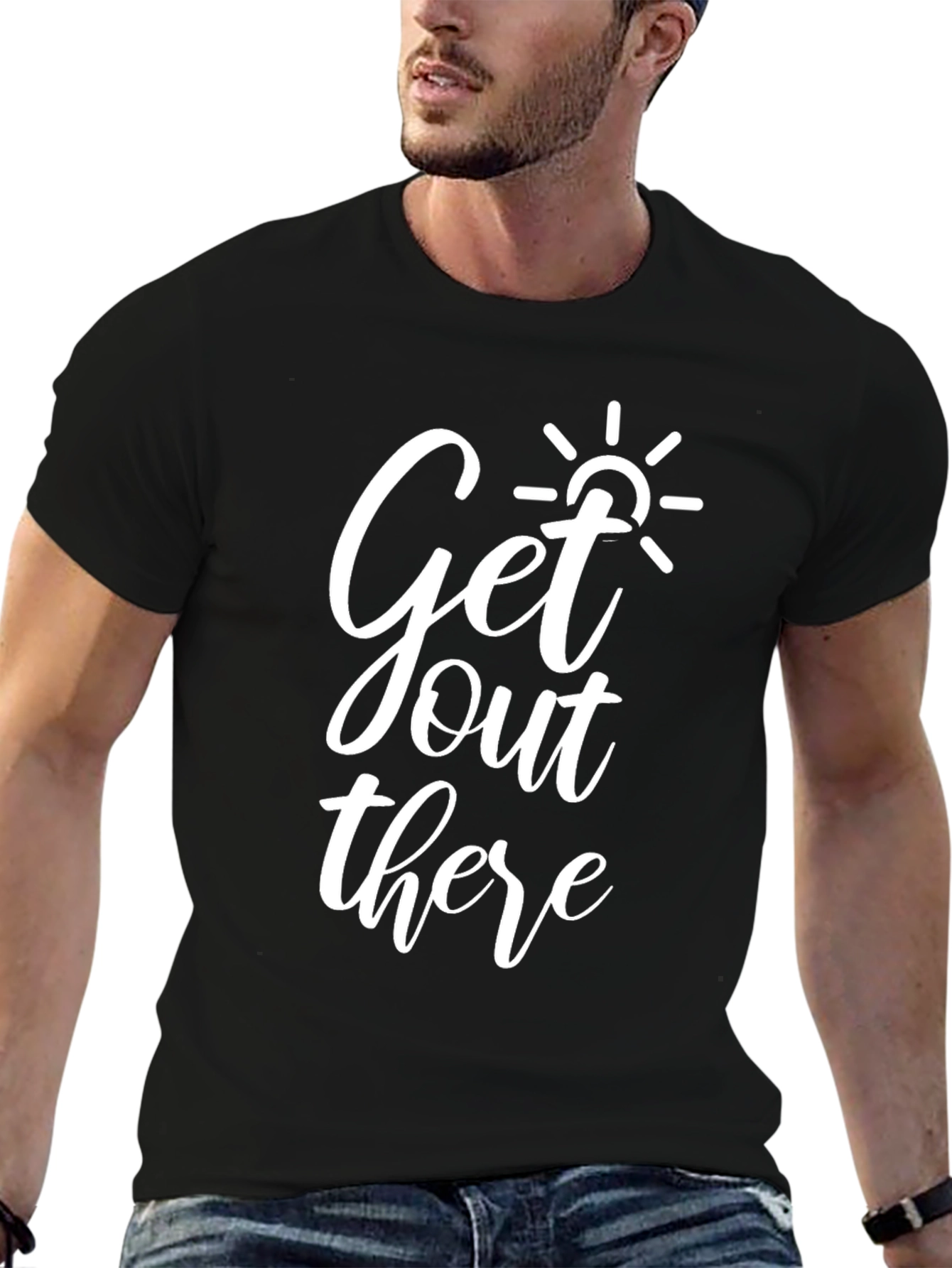 Get Out There Graphic Tee - Adventure Awaits!