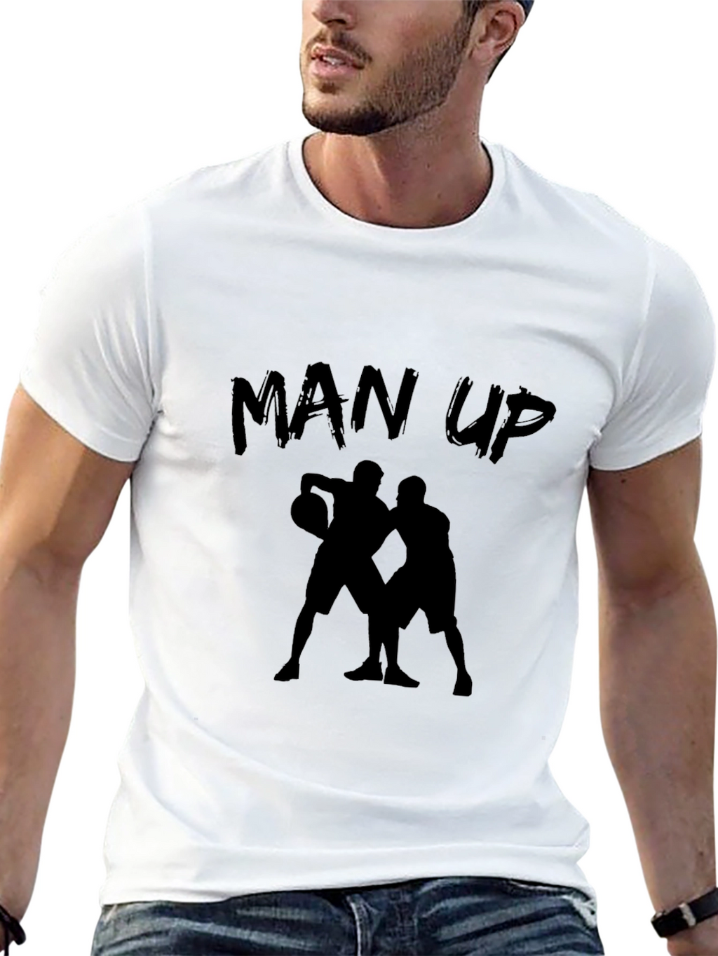 Man Up Graphic Tee