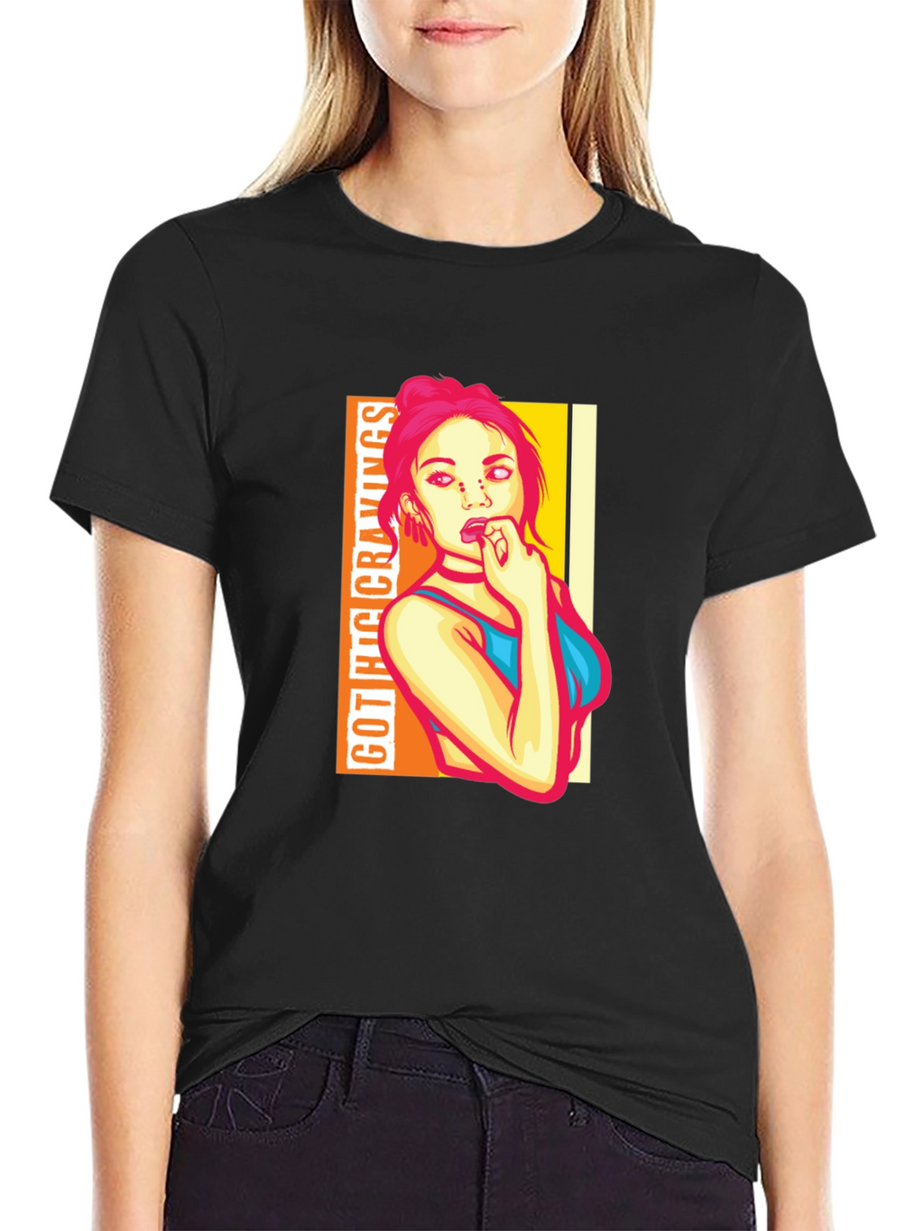 Gothic Cravings Graphic T-Shirt