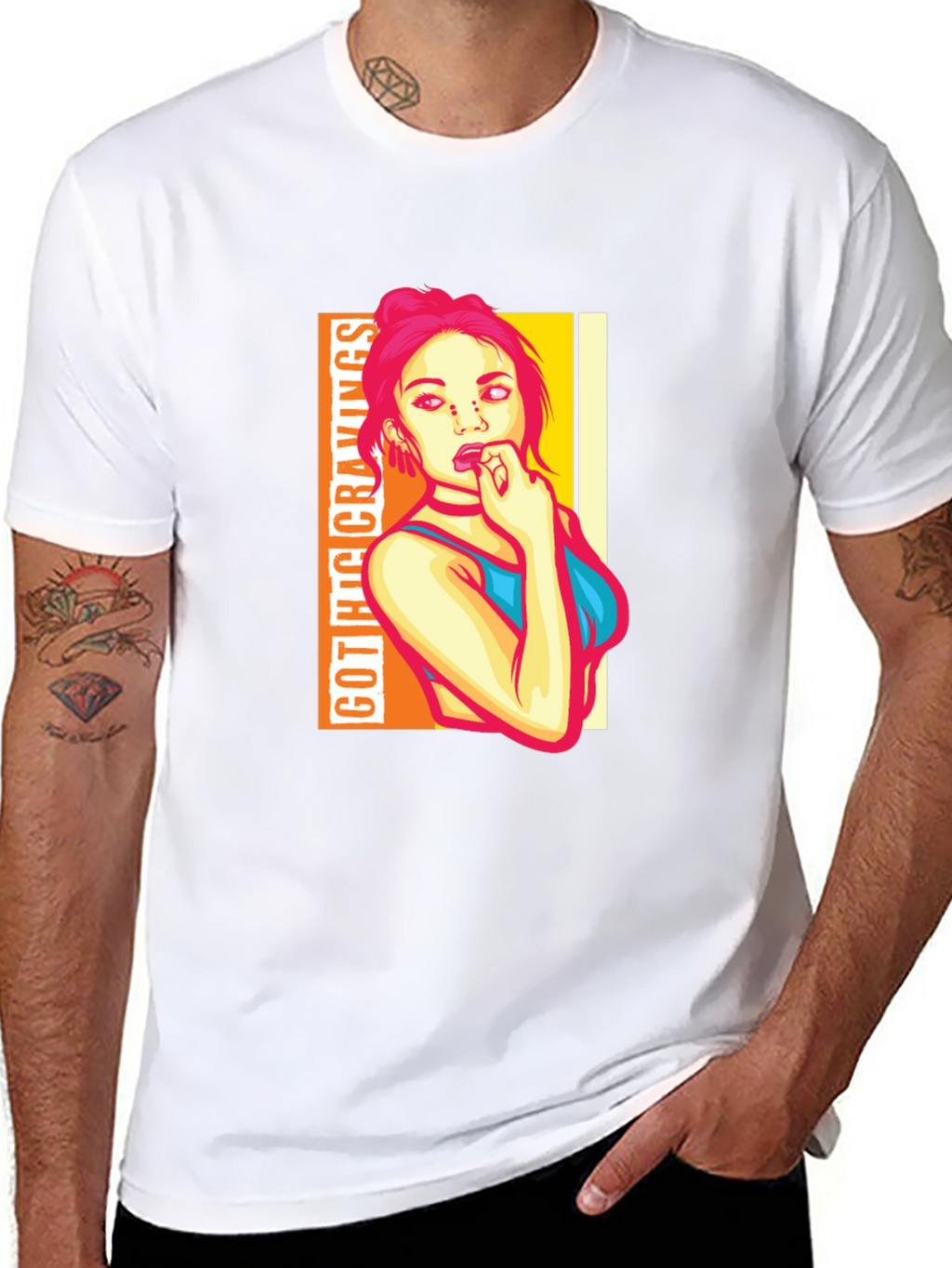 Gothic Cravings Graphic T-Shirt