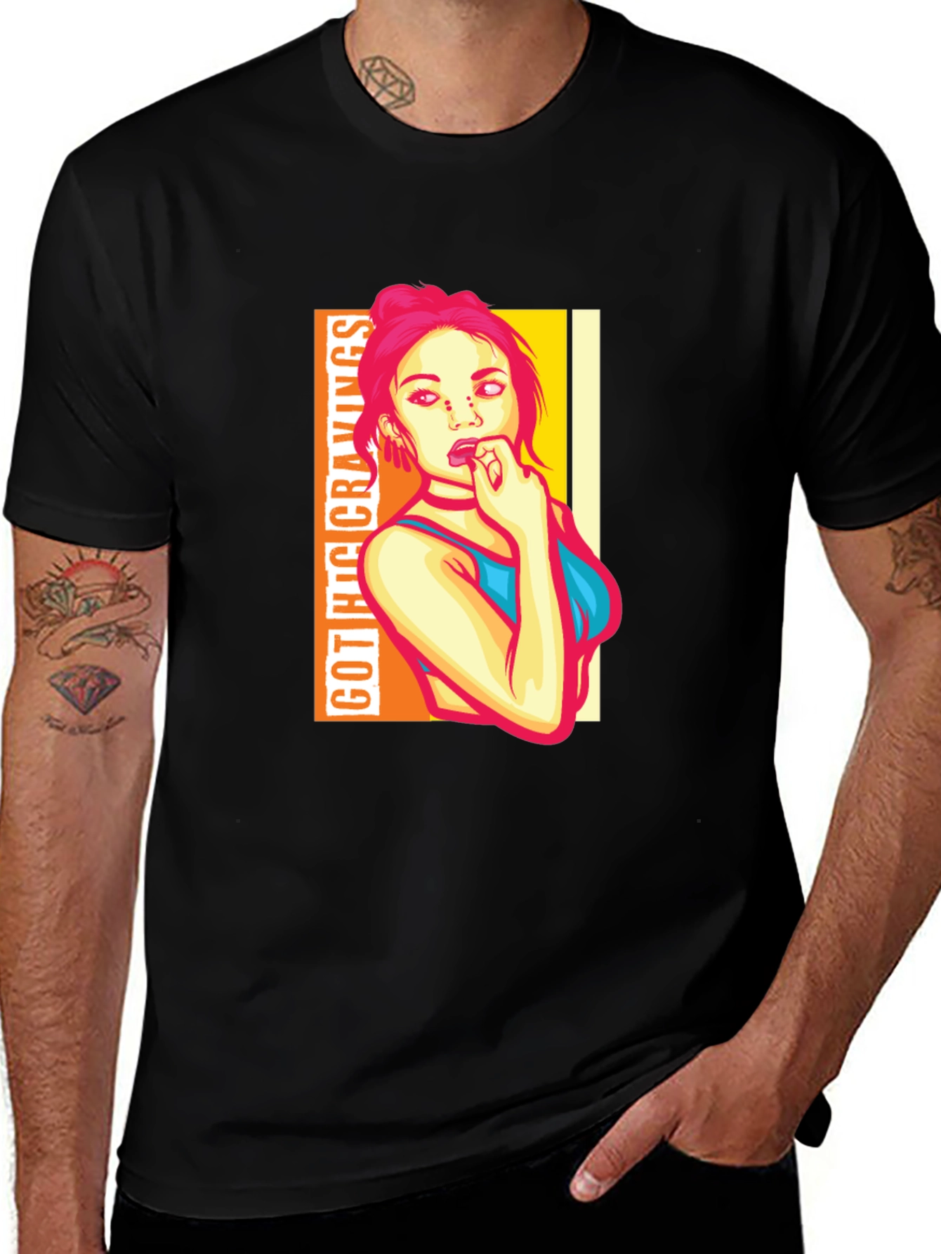 Gothic Cravings Graphic T-Shirt