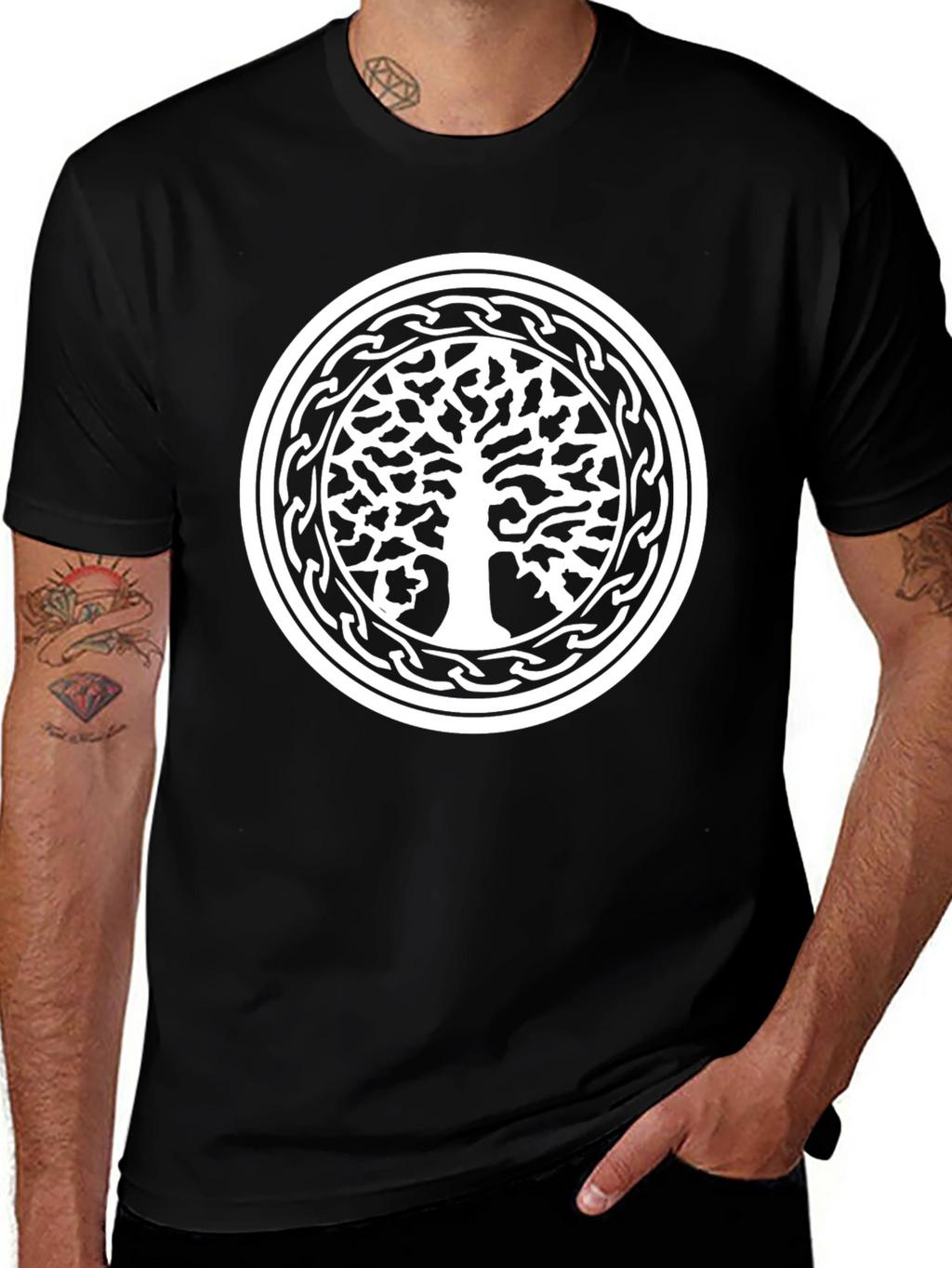 Celtic Tree of Life Graphic T-Shirt