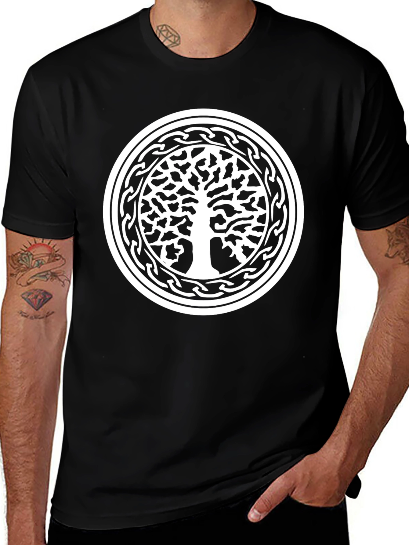 Celtic Tree of Life Graphic T-Shirt