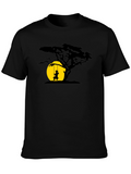 Silhouette Tree & Swing Graphic T-Shirt