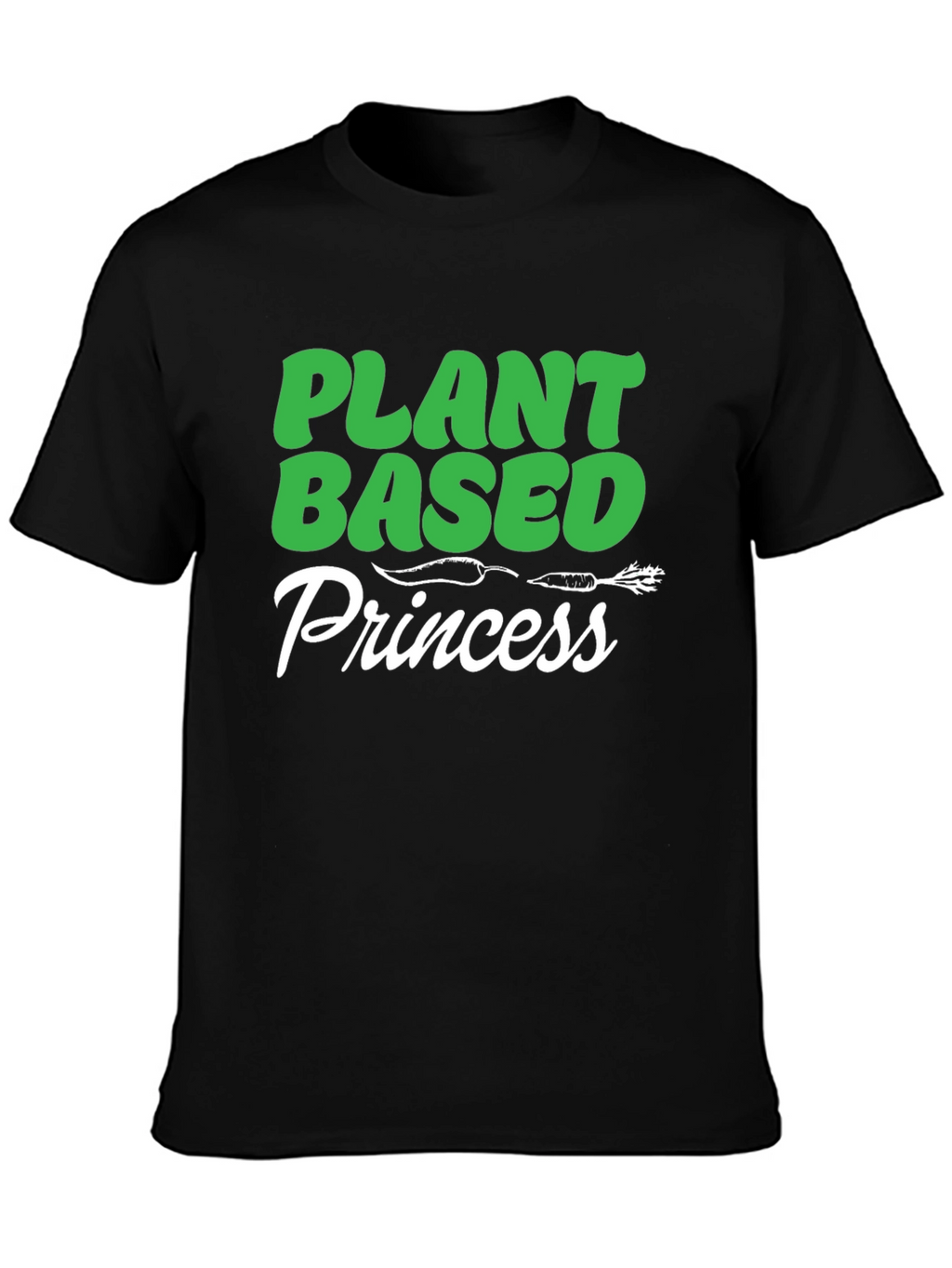 Plant Based Princess Graphic T-Shirt